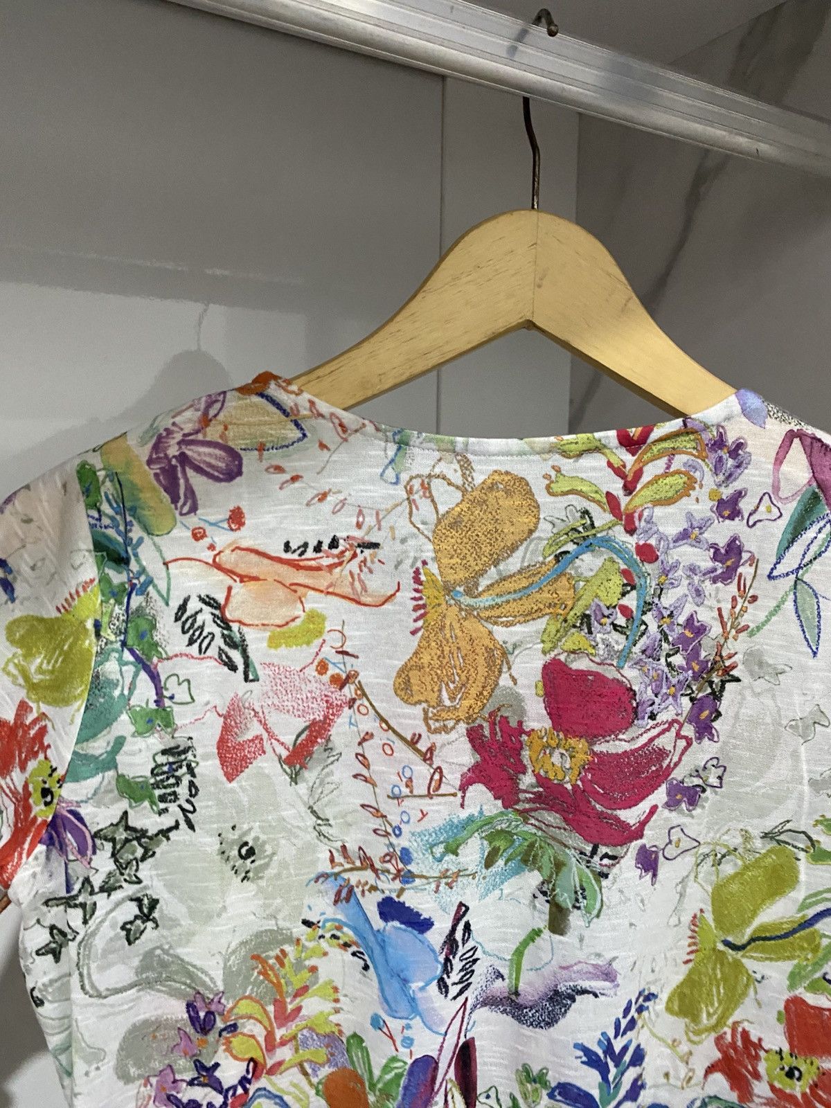 If Six Was Nine × Japanese Brand Japanese floral shirt mesh jpg styled issey Size US S / EU 44-46 / 1 - 5 Thumbnail