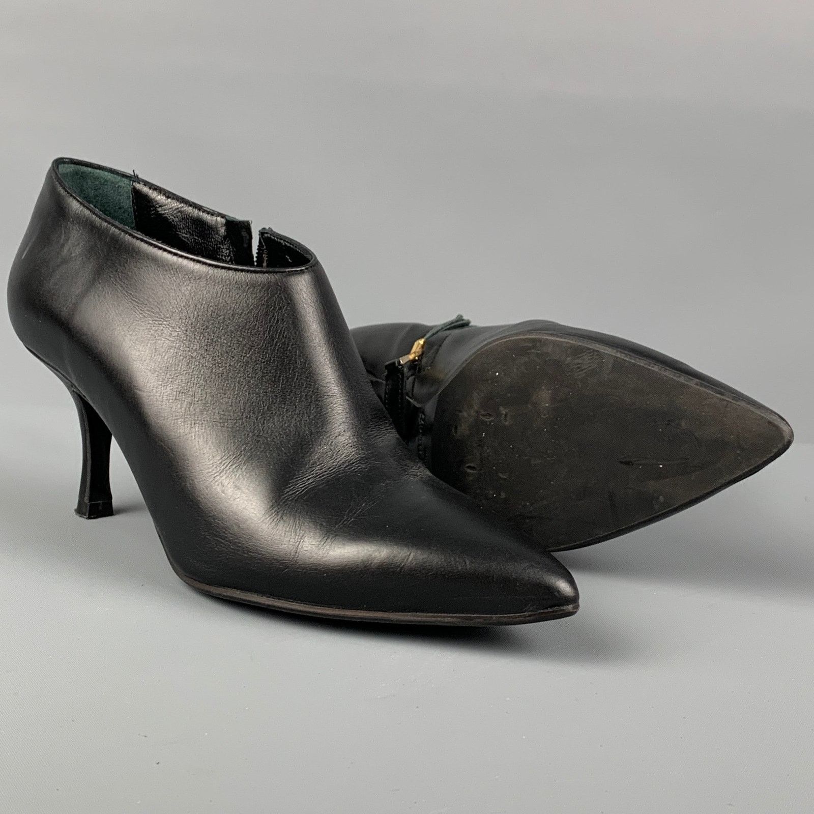 LK Bennett L.K.BENNETT Size 6 Black Leather Boots Size US 6 / IT 36 - 3 Thumbnail