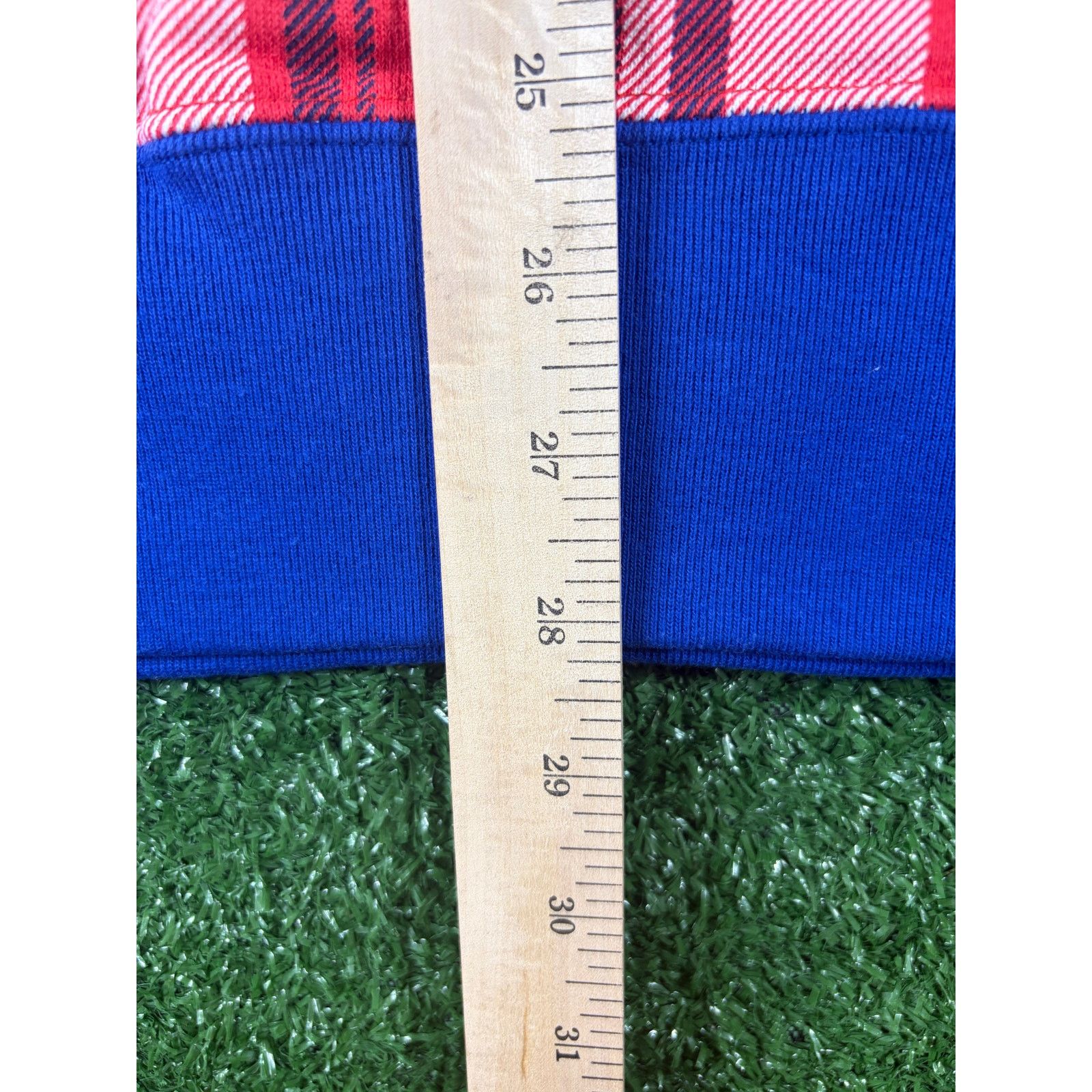 Bape Bape London Plaid Check RLX Crewneck Sweater Size Small Size US S / EU 44-46 / 1 - 5 Thumbnail