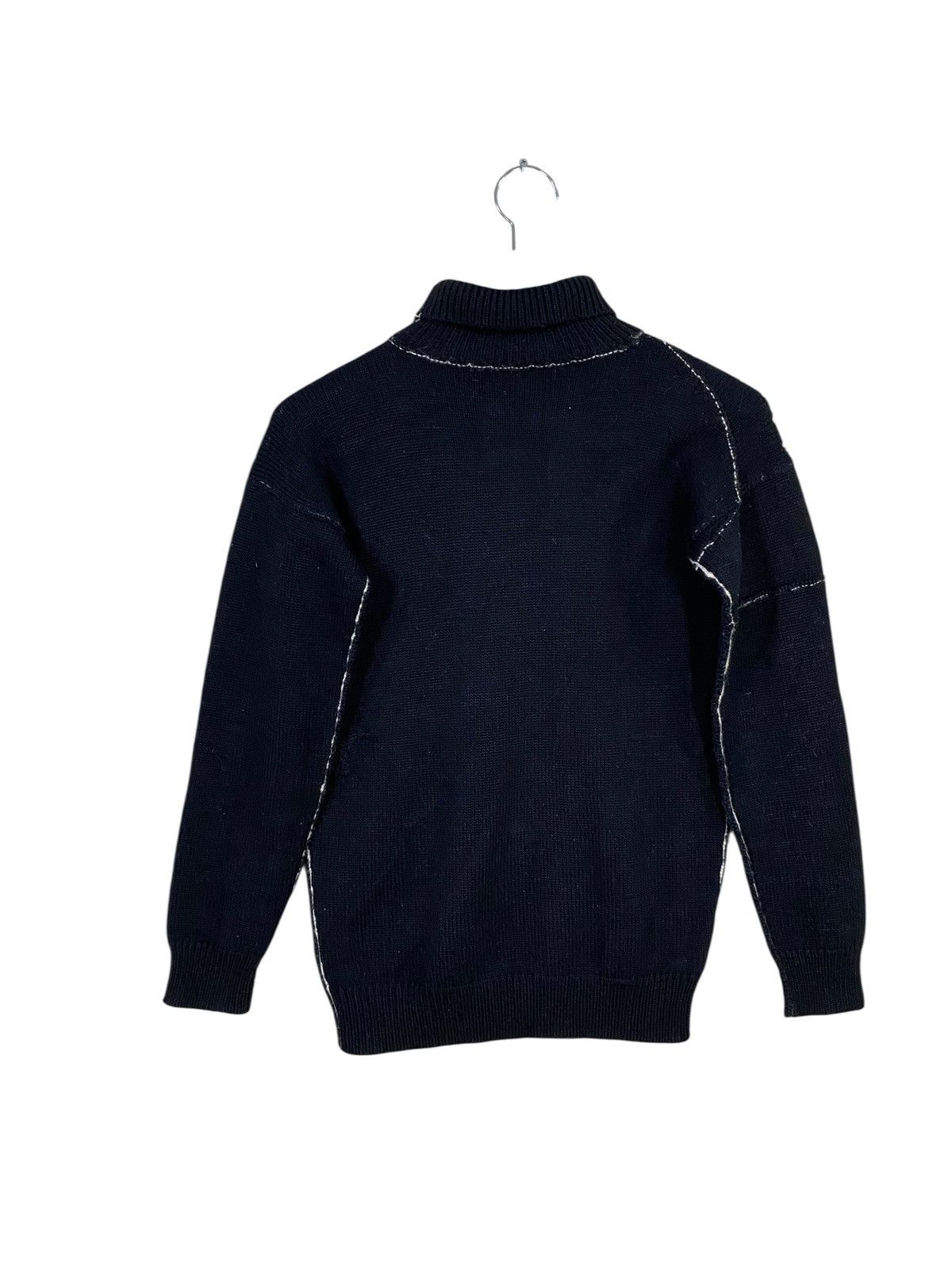 Y's Vintage y's by yohji yamamoto knit wool sweater black rarest Size US M / EU 48-50 / 2 - 5 Thumbnail