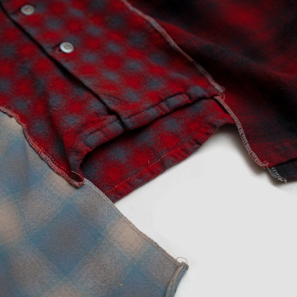 Takahiromiyashita The Soloist. Chippewa One-Off Remake Flannel Shirt Size US S / EU 44-46 / 1 - 4 Thumbnail