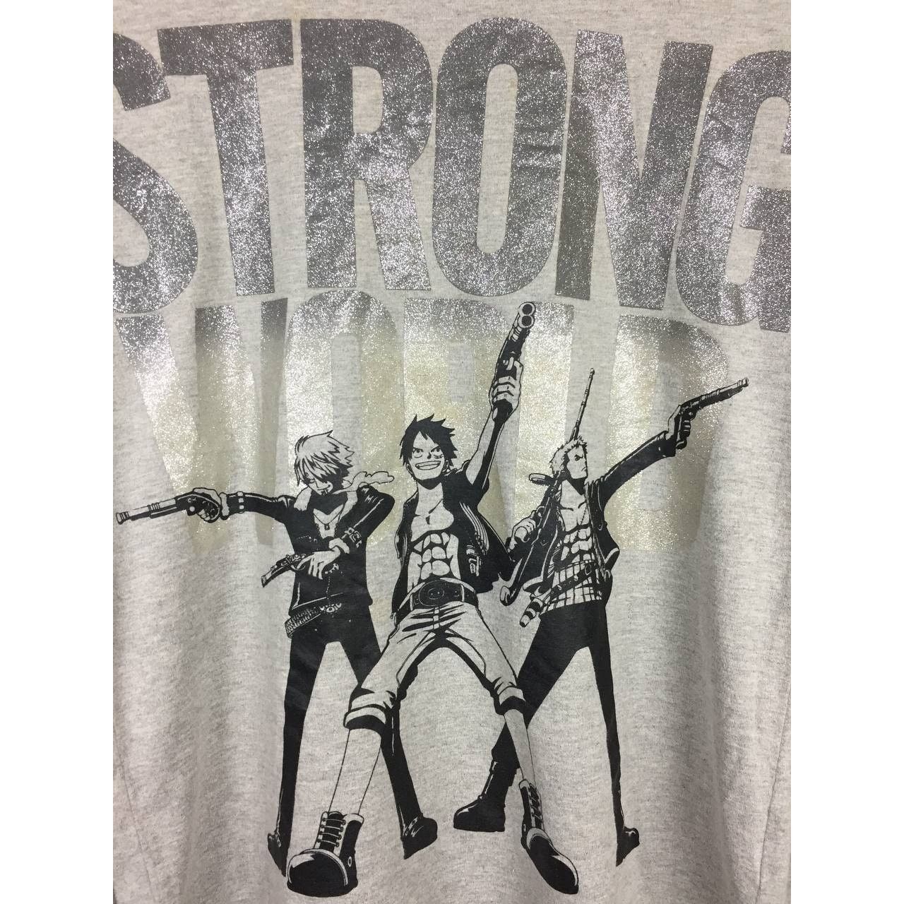 Anime × One Piece One Piece Strong World Luffy Zoro Sanji Anime Manga Tee Size US M / EU 48-50 / 2 - 4 Thumbnail