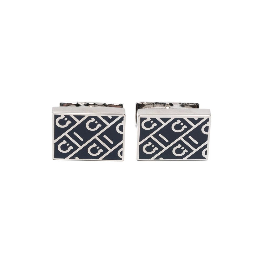 Salvatore Ferragamo Ferragamo SILVER Cufflinks Size ONE SIZE - 1 Thumbnail