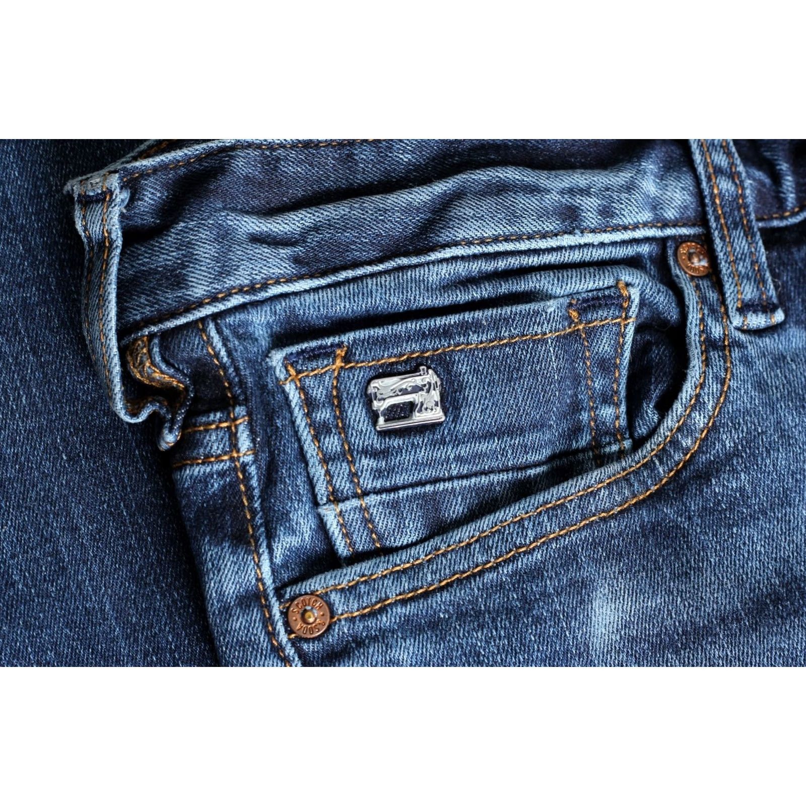 Scotch & Soda SCOTCH & SODA RALSTON Jeans Men Skinny 29/34 Blue Size US 29 - 4 Thumbnail