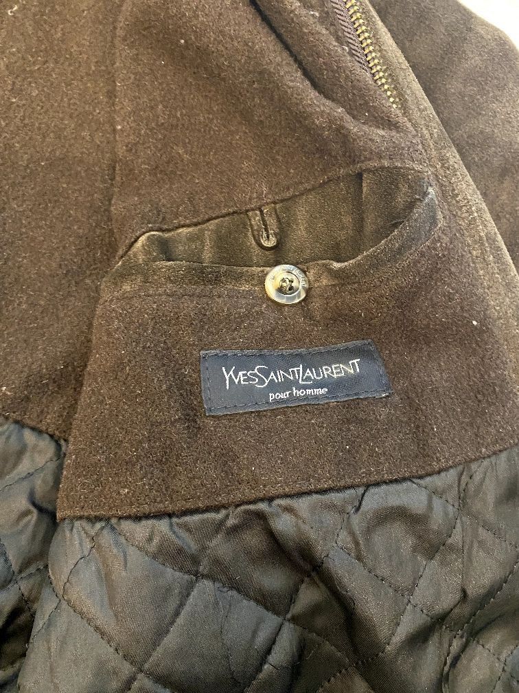 Yves Saint Laurent Vintage Yves Saint Laurent Leather Suede Jacket Size US M / EU 48-50 / 2 - 6 Thumbnail