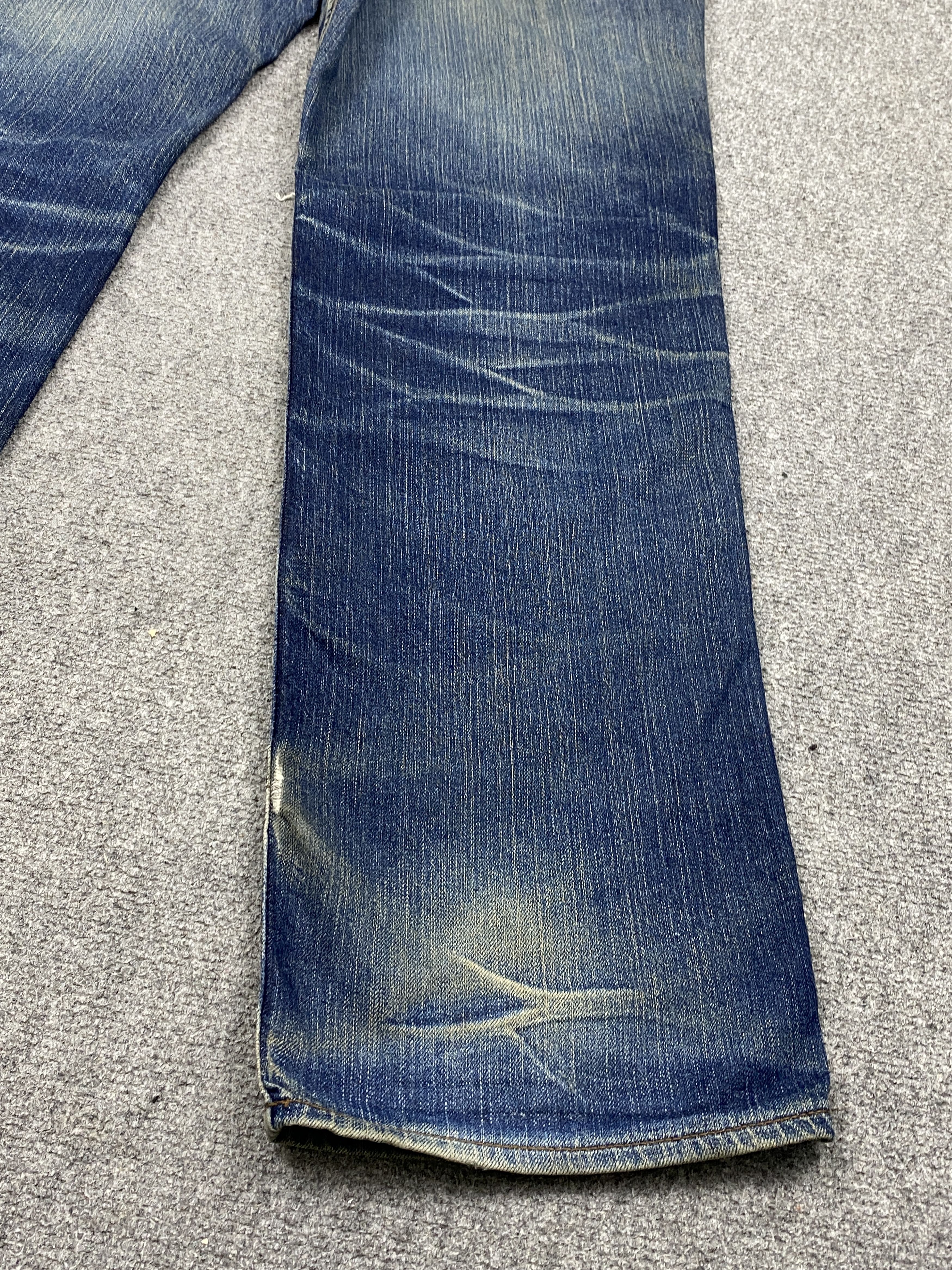 Japanese Brand Vintage Kent Jeans Distressed Japanese Denim DJ0008Z Size US 32 / EU 48 - 14 Thumbnail