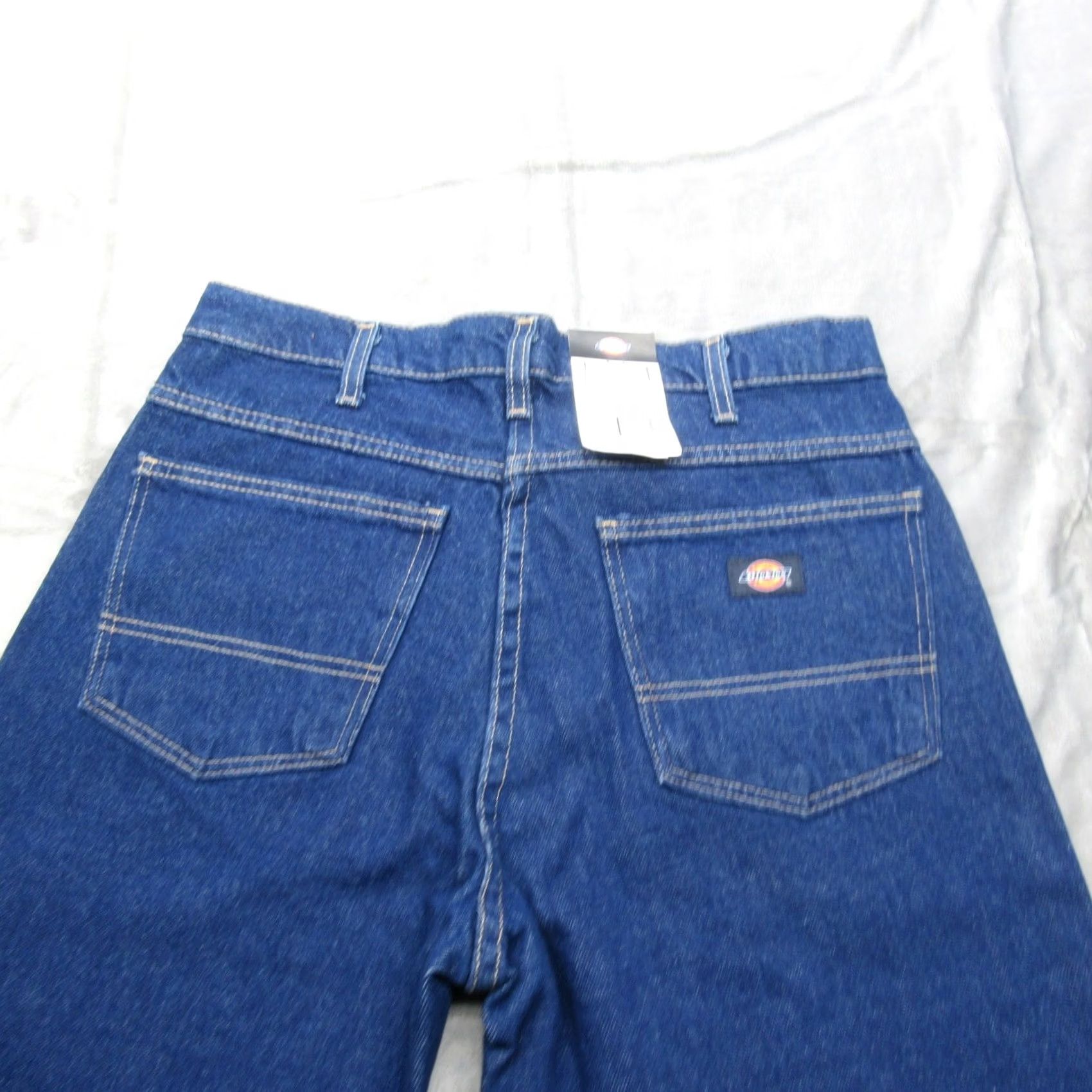 Dickies Dickies Jeans Mens 32x32 Blue Denim Jeans Wide-Leg Regular Inseam 32 5-Pocket Denim Workwear Rugged Casual Size US 32 / EU 48 - 7 Thumbnail