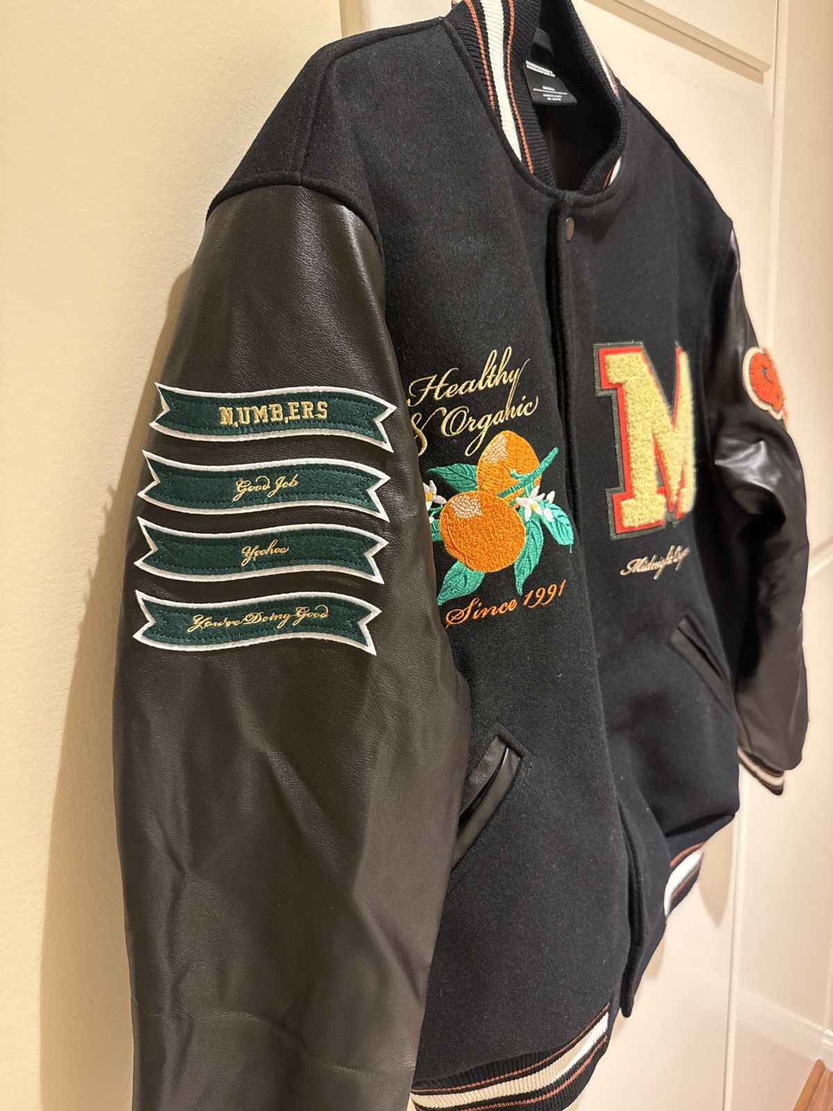 Midnight Organic Midnight Organic Varsity Jacket Size US S / EU 44-46 / 1 - 3 Thumbnail