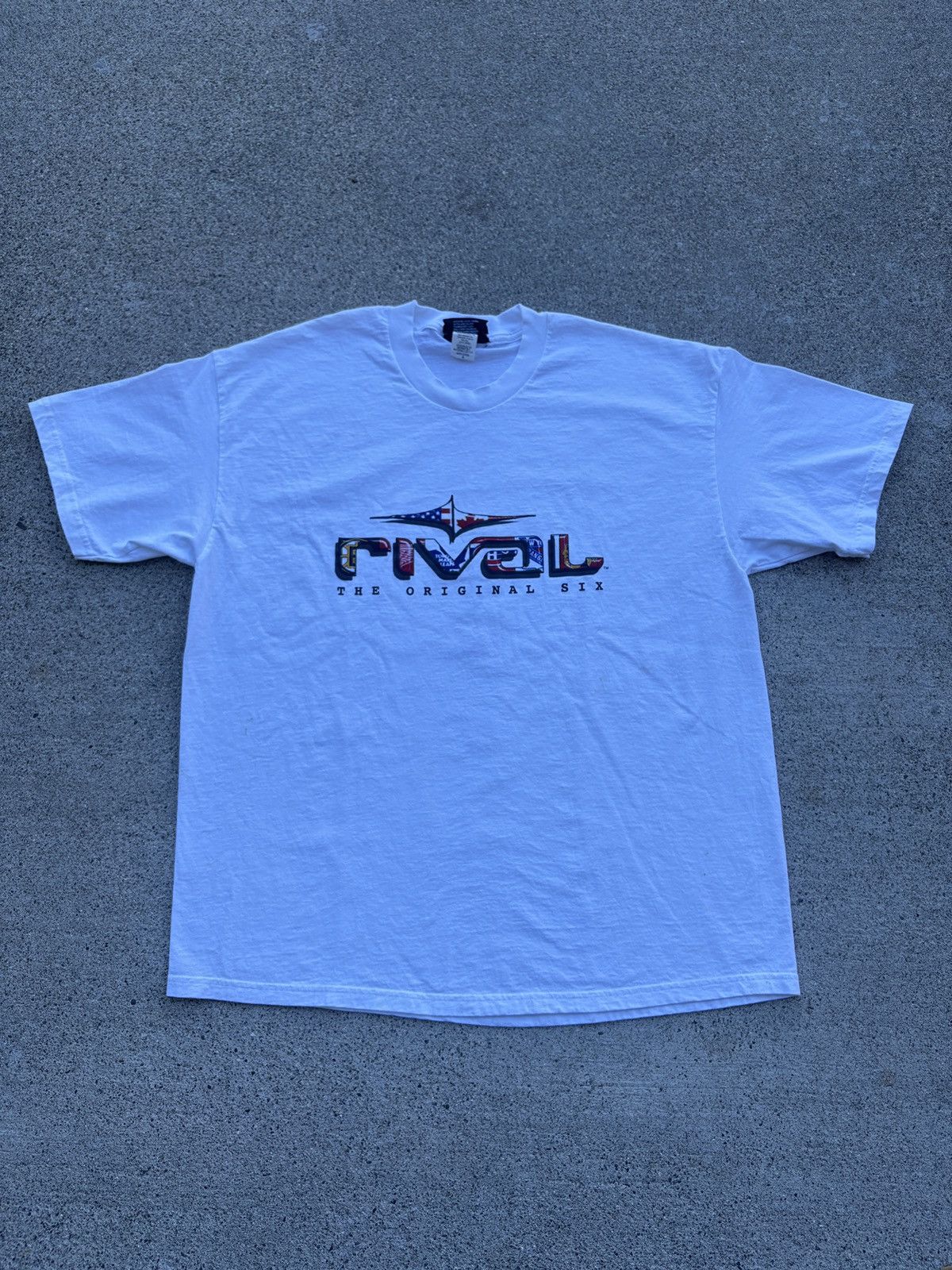 NHL Vintage 1998 Rival NHL “The Original Six” T-Shirt Size XL Size US XL / EU 56 / 4 - 1 Thumbnail