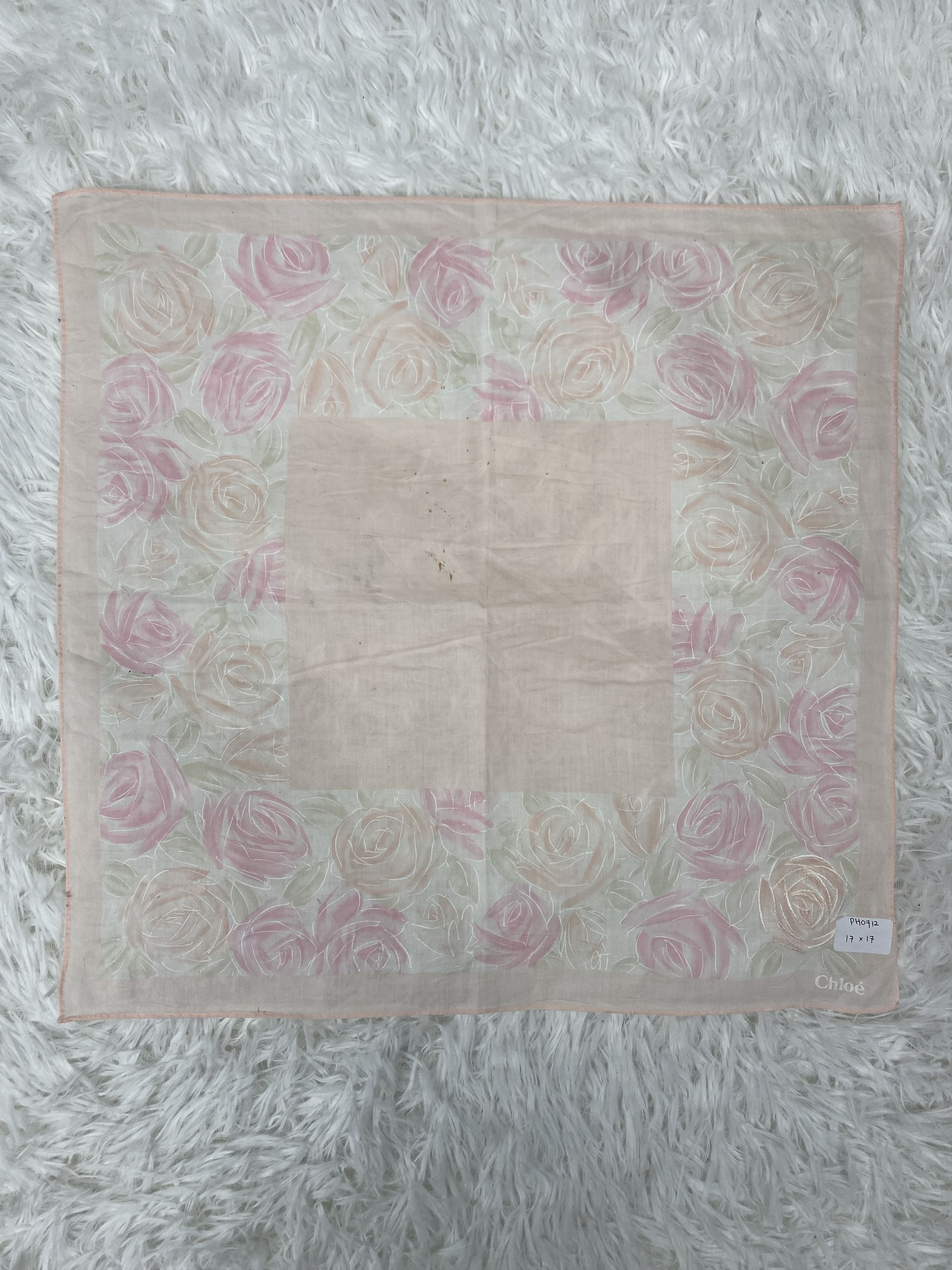 Vintage Vintage Chloe Handkerchief Neckerchief PH0712 Size ONE SIZE - 3 Thumbnail