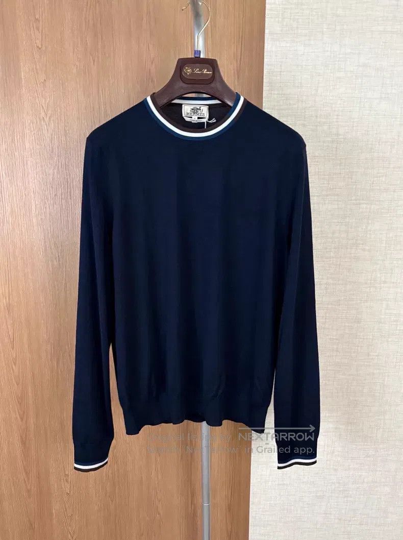 Hermes Hermes Lightweight Men's Knit Top Size US M / EU 48-50 / 2 - 1 Thumbnail