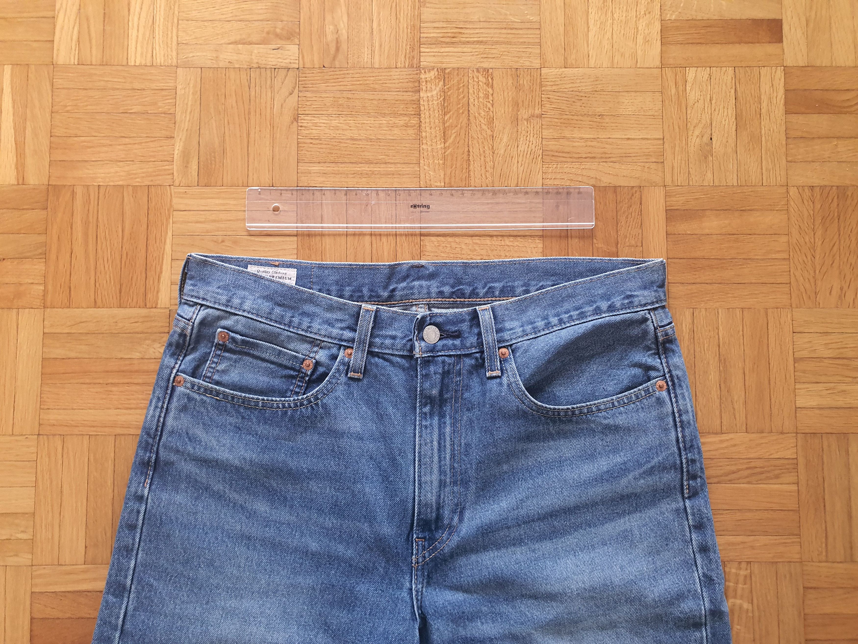 Levi's Vintage Clothing PREMIUM (Big E) Denim Jeans - Mod STAY LOOSE (568) - W31 L27 Size US 31 - 3 Thumbnail