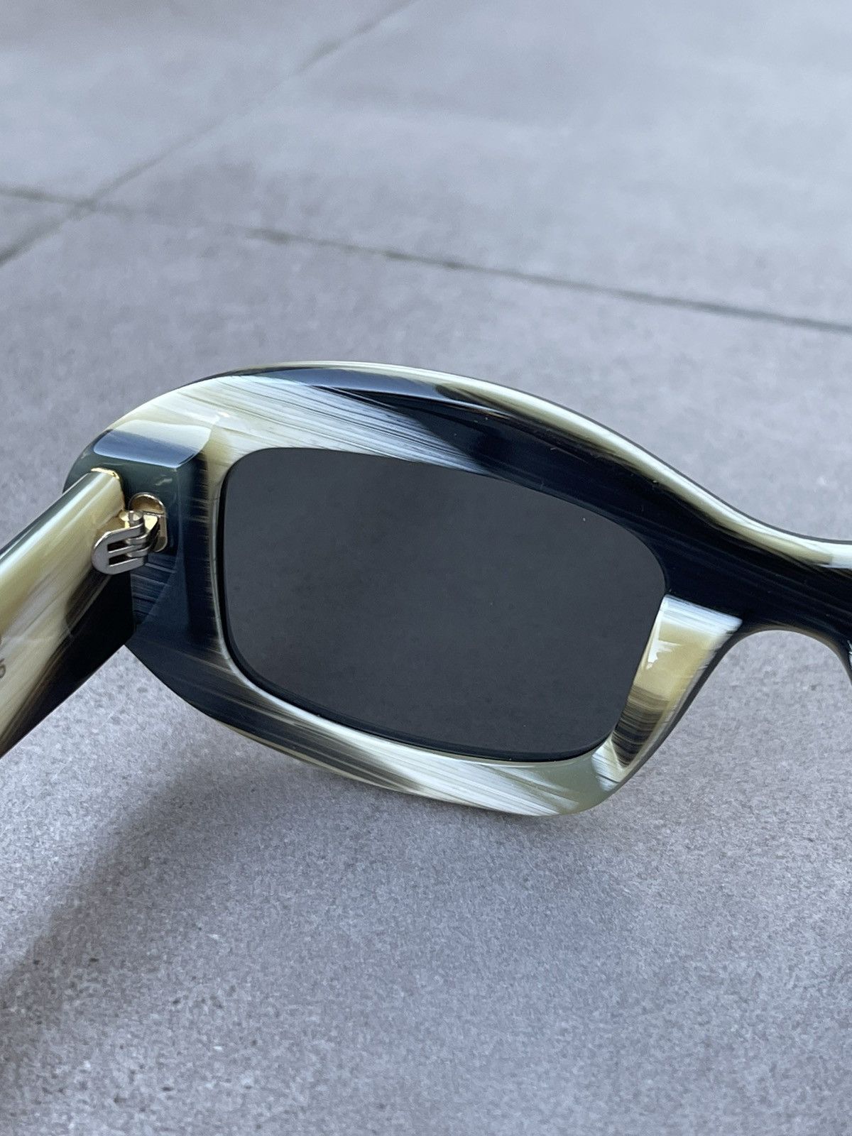 Retrosuperfuture !DS! SS23 Retrosuperfuture Totto Corno Oval Sunglasses Size ONE SIZE - 12 Thumbnail