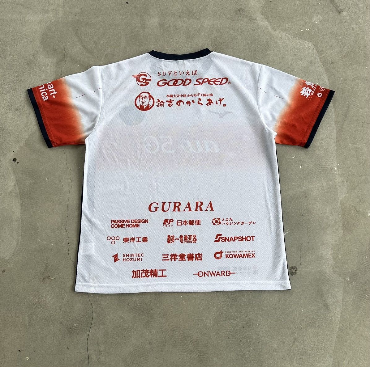 Japanese Brand × Mizuno NAGOYA GRAMPUS EIGHT BEAMS JAPAN SUPPORTER AWAY JERSEY Size US L / EU 52-54 / 3 - 6 Thumbnail