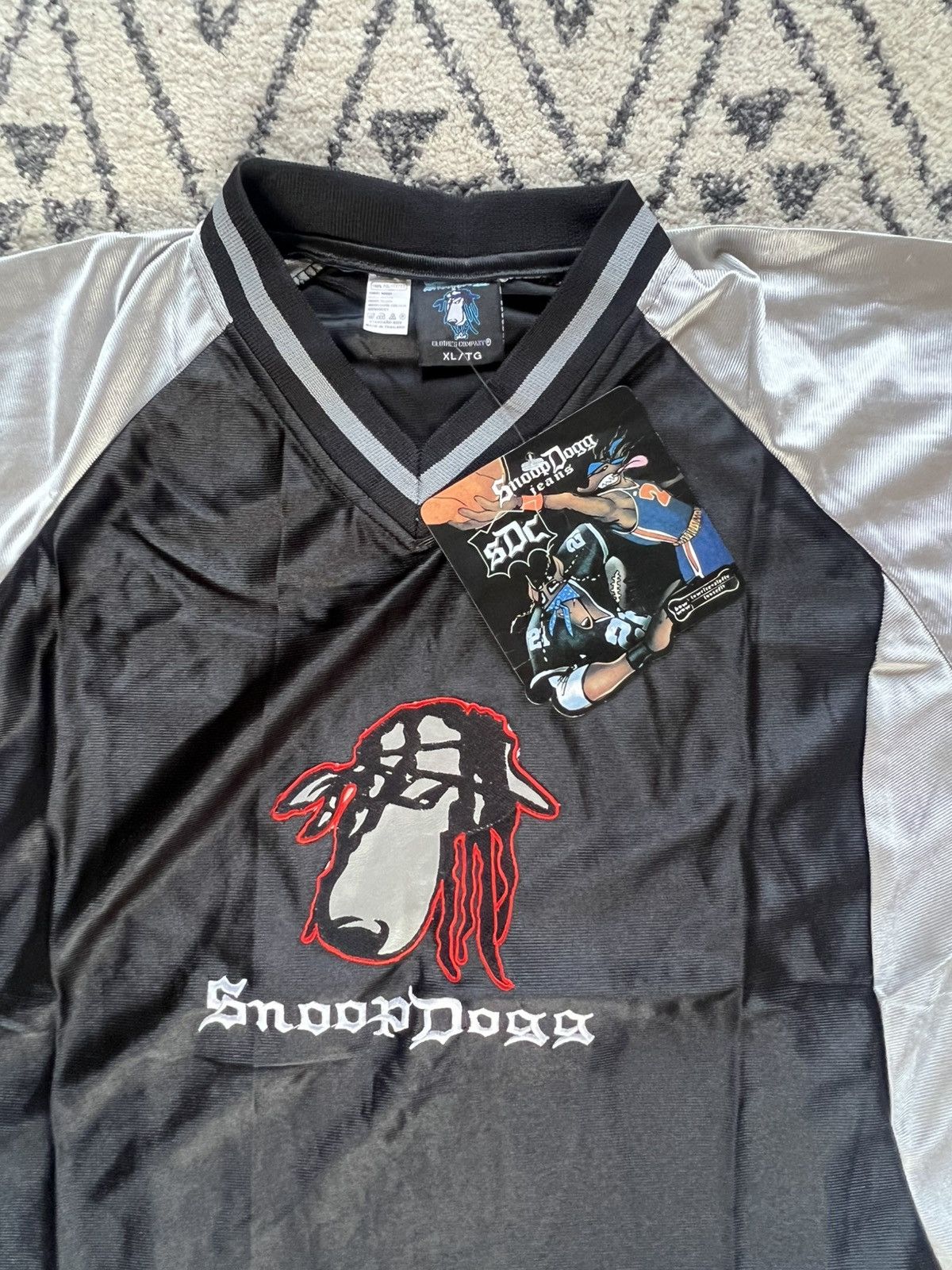 Snoop Dogg CRAZY 90s SNOOP DOGG JEANS JERSEY Size US XL / EU 56 / 4 - 3 Thumbnail