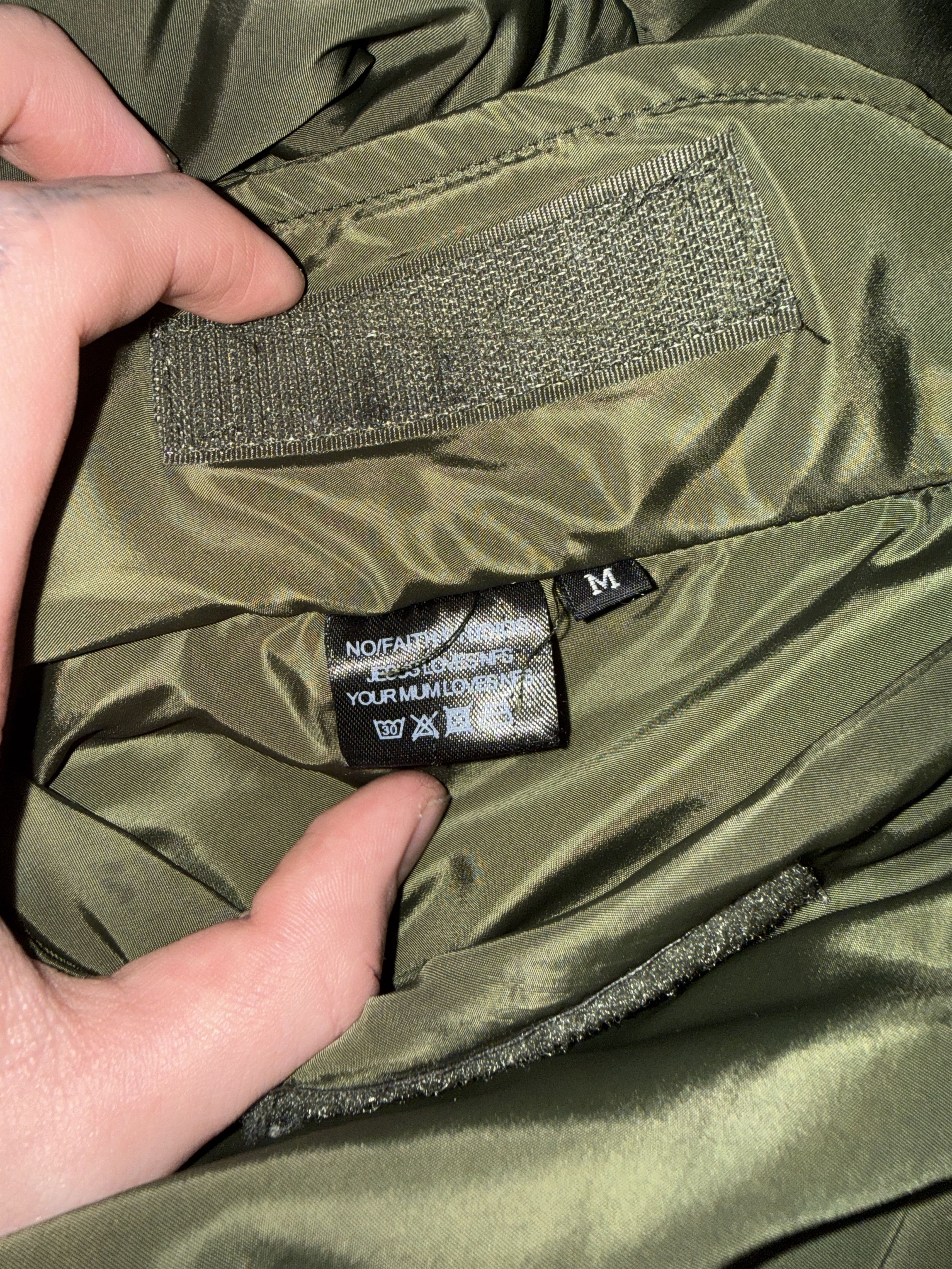 No Faith Studios NO FAITH STUDIOS BOMBER REVERSIBLE Size US M / EU 48-50 / 2 - 3 Thumbnail