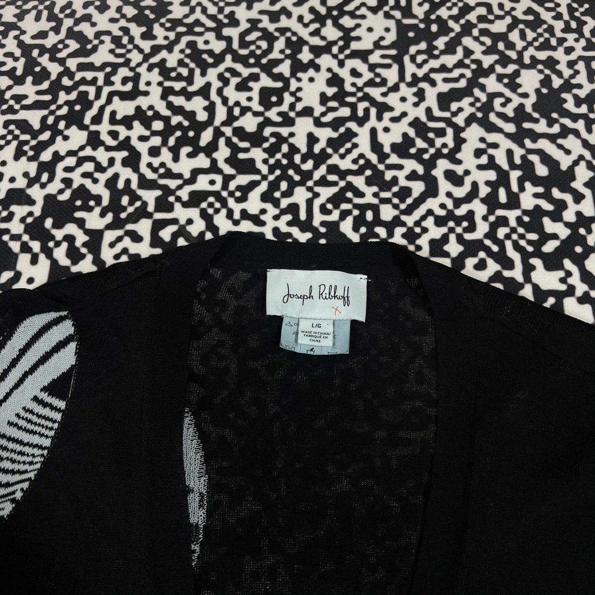 Joseph Ribkoff Vintage Y2K Joseph Ribkoff Mesh Long Cardigan / Dresses Size L / US 10 / IT 46 - 10 Thumbnail