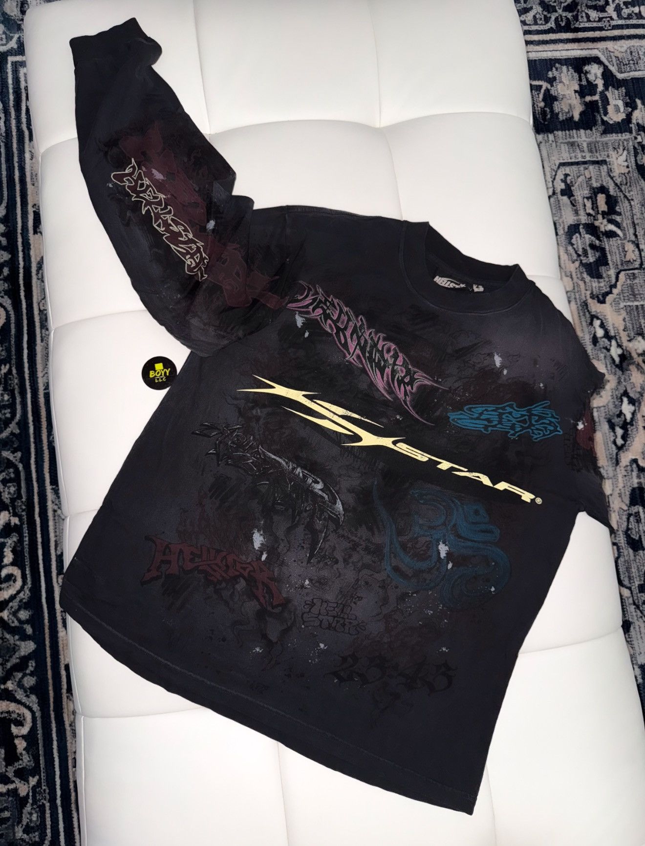 Hellstar logo t shirt