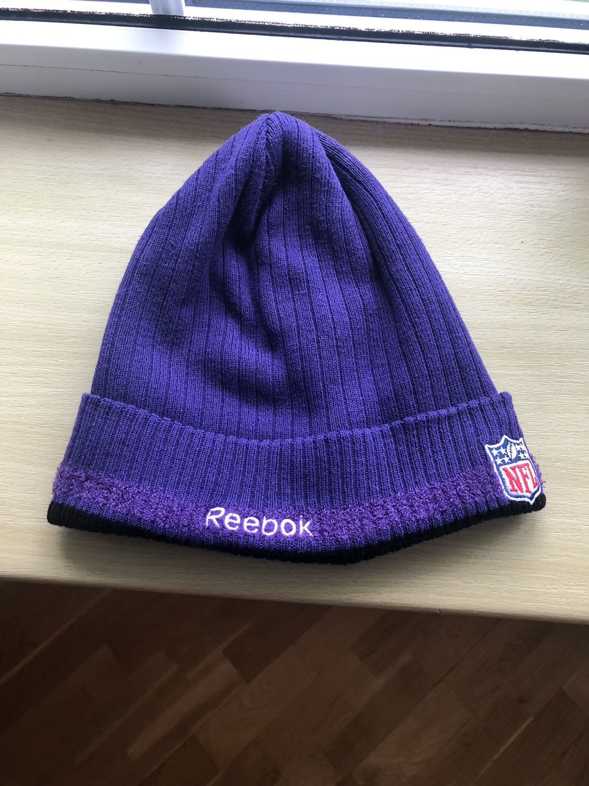 NFL MINNESOTA VIKINGS NFL REEBOK VINTAGE BEANIE HAT CAP Size ONE SIZE - 4 Thumbnail