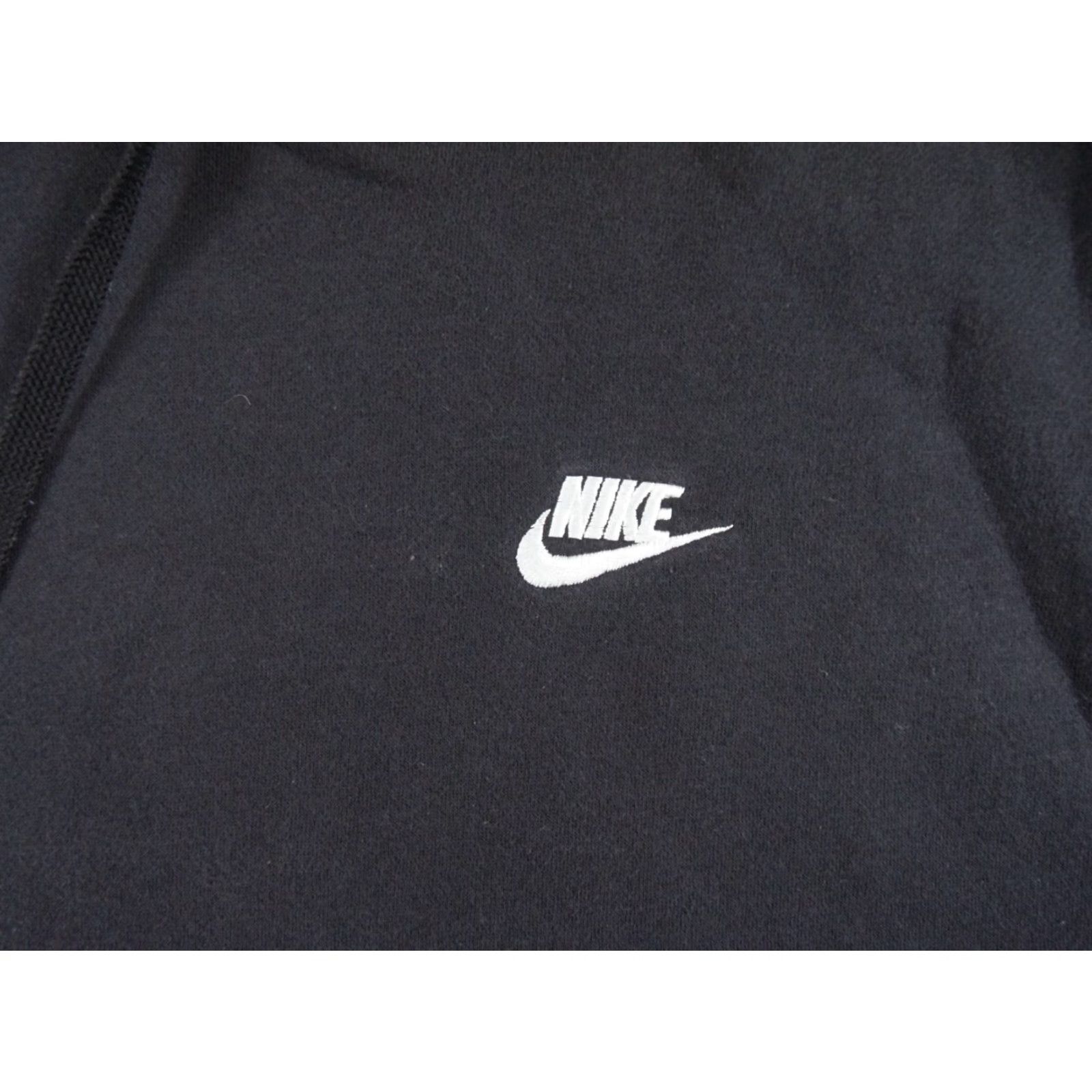 Nike VINTAGE Nike Hooded Sweatshirt Mens Medium Black Pullover Swoosh Outdoor All Seasons Mens Size US M / EU 48-50 / 2 - 3 Thumbnail