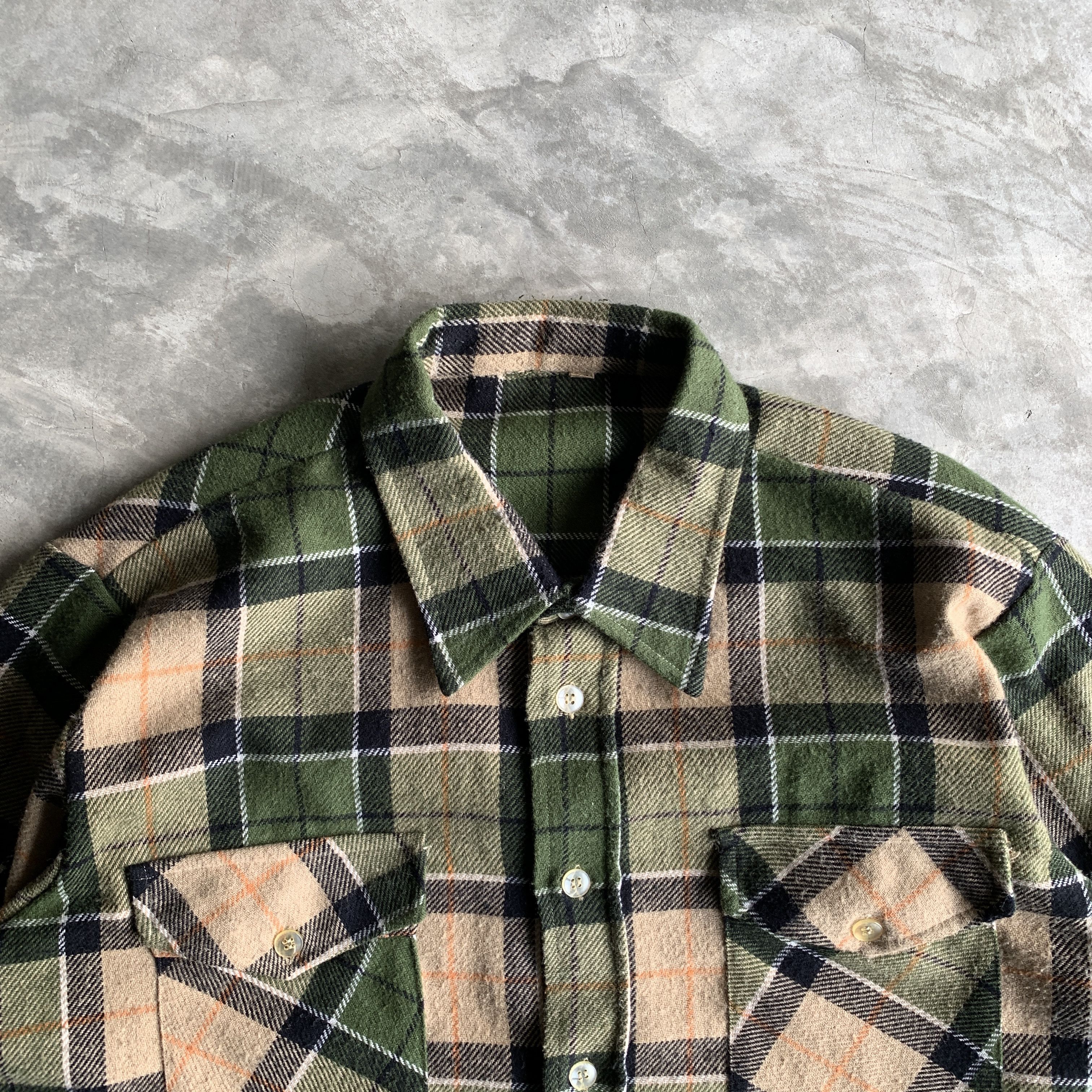 Edition Japan × Vintage Vintage Wool Plaid Shirt Size US M / EU 48-50 / 2 - 3 Thumbnail
