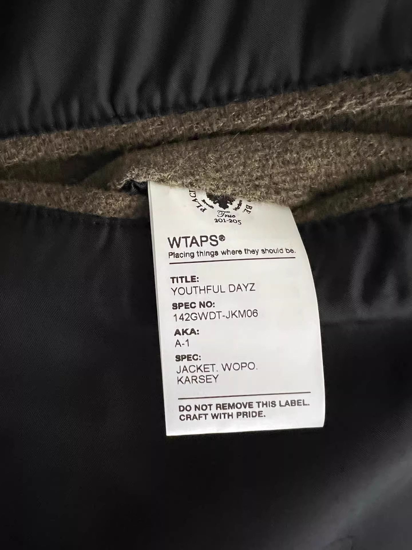 Wtaps WTAPS Wool Four-Pocket Jacket Size US M / EU 48-50 / 2 - 8 Thumbnail
