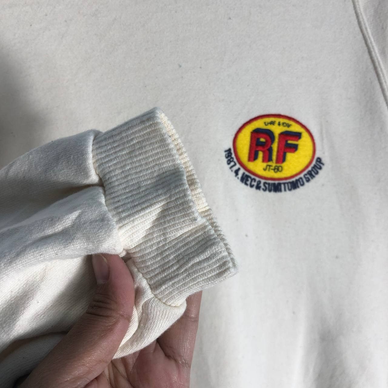 Japanese Brand Vintage 80's RF JT-60 Sweatshirt Size US L / EU 52-54 / 3 - 7 Thumbnail