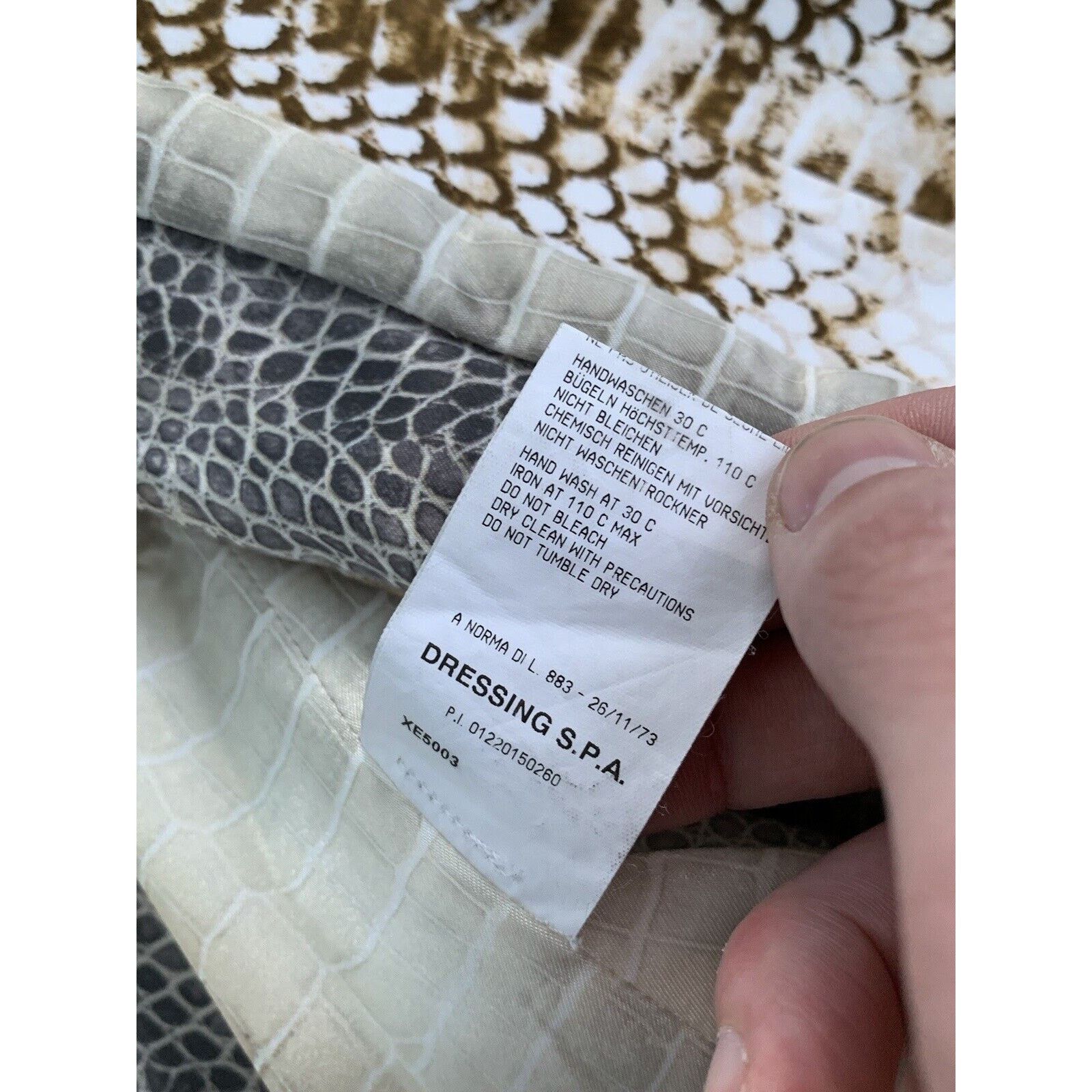 Roberto Cavalli × Vintage Women's ROBERTO CAVALLI Lizard Blazer Jacket SZ S-M EU 36-38 Size M / US 6-8 / IT 42-44 - 24 Thumbnail
