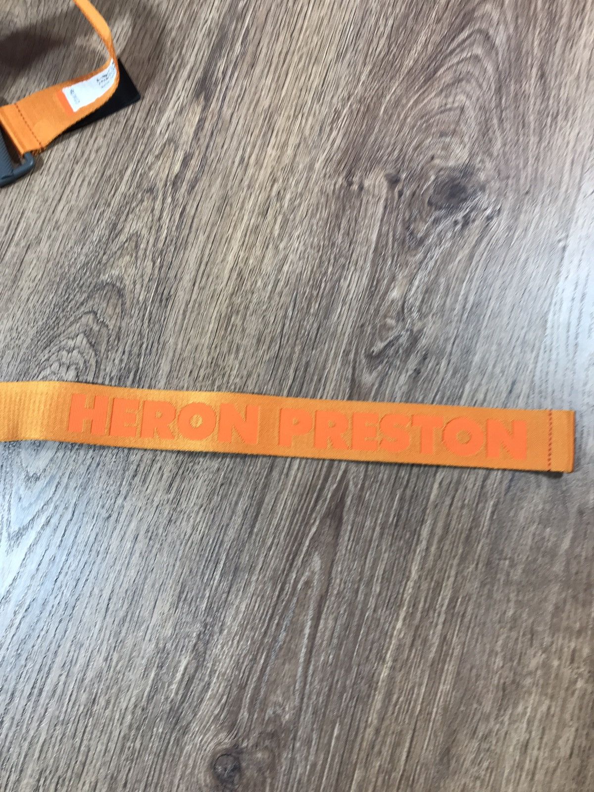 Heron Preston Heron Preston New Tape Logo Patch-Detail Belt Size ONE SIZE - 10 Thumbnail