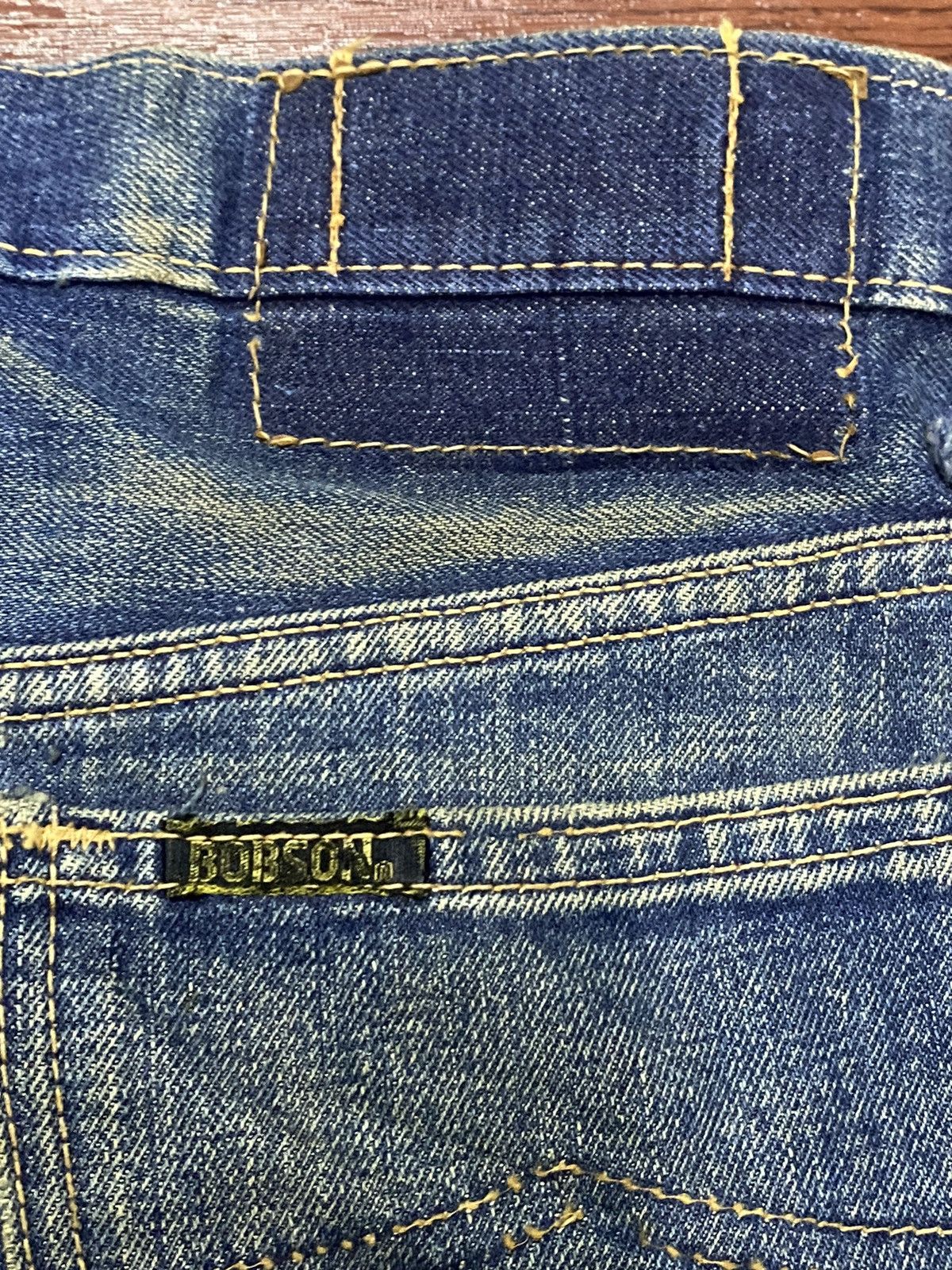 Vintage Vintage Bobson Authentic Western Jeans Mud Wash Loose Jeans Size US 31 - 10 Thumbnail