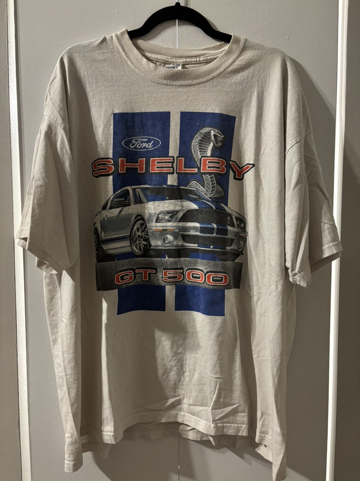 Vintage Vintage Ford Shelby Cobra Mustang GT 500 Tee XXL RARE! Size US XXL / EU 58 / 5 - 1 Thumbnail