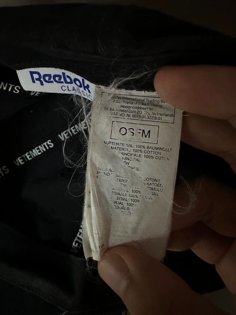 Vetements Vetements Anti-war logo baseball cap Size ONE SIZE - 4 Thumbnail
