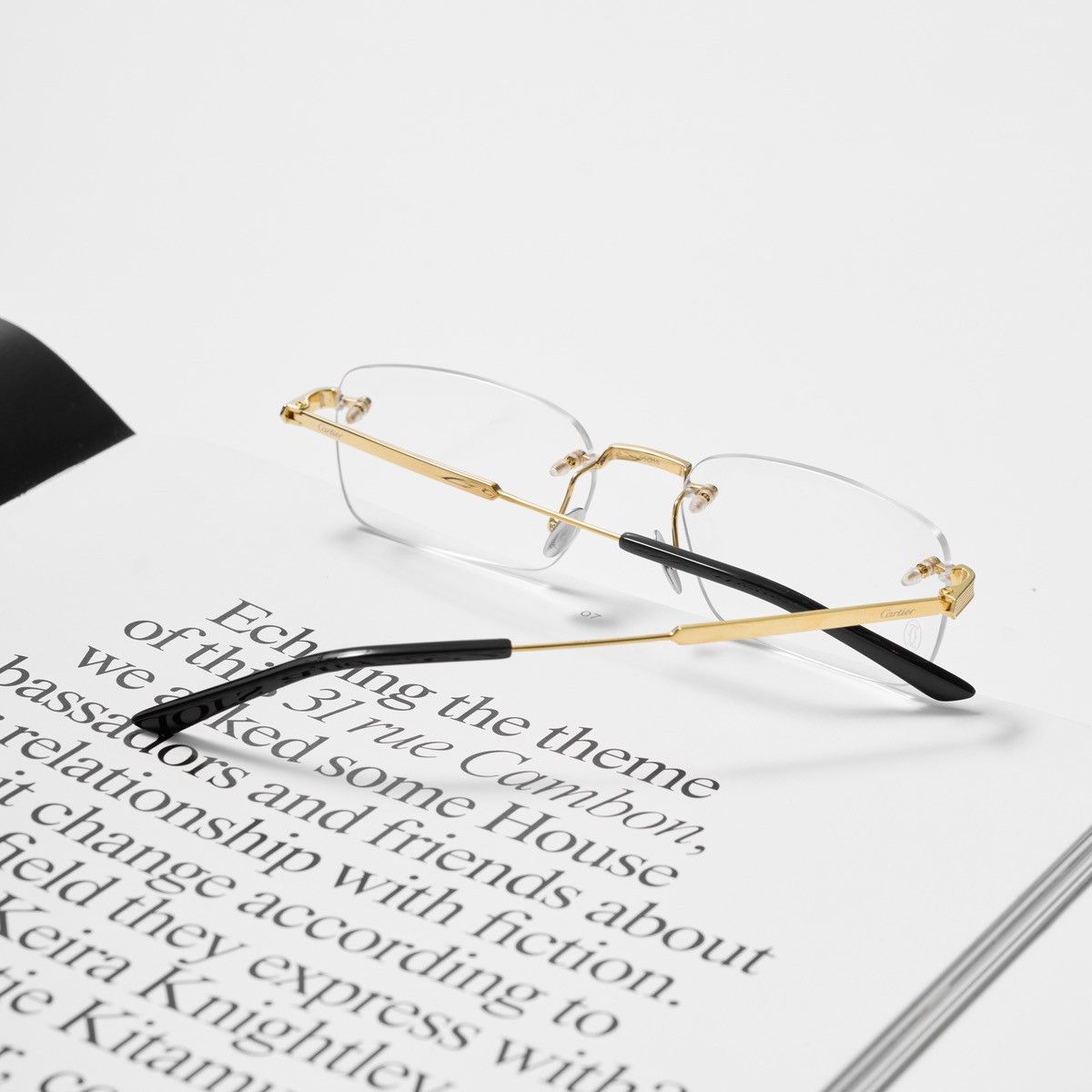 Cartier CARTIER CT0349O 001 GLASSES Size ONE SIZE - 6 Thumbnail