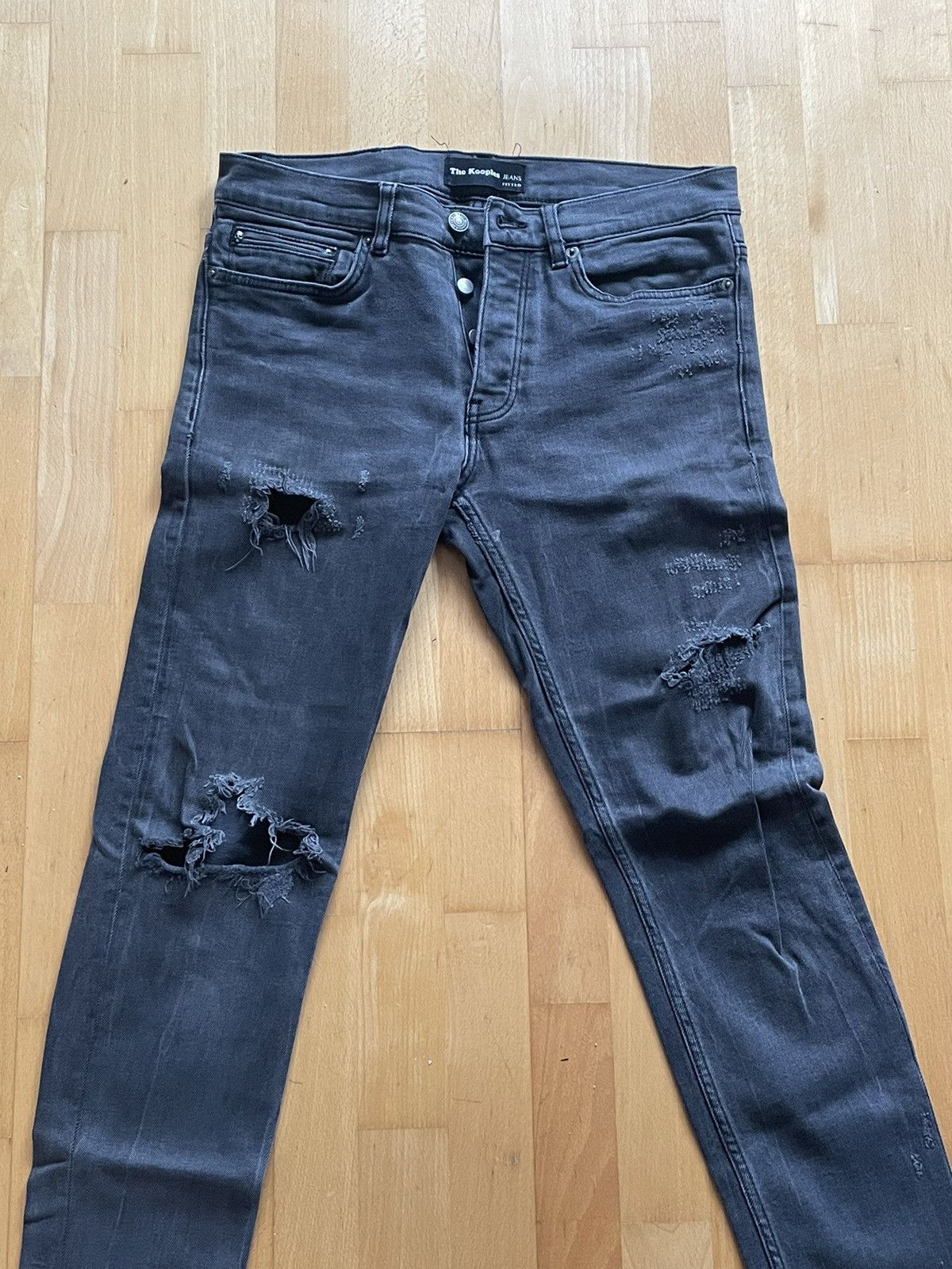 The Kooples Distressed Slim Denim Size US 29 - 2 Thumbnail