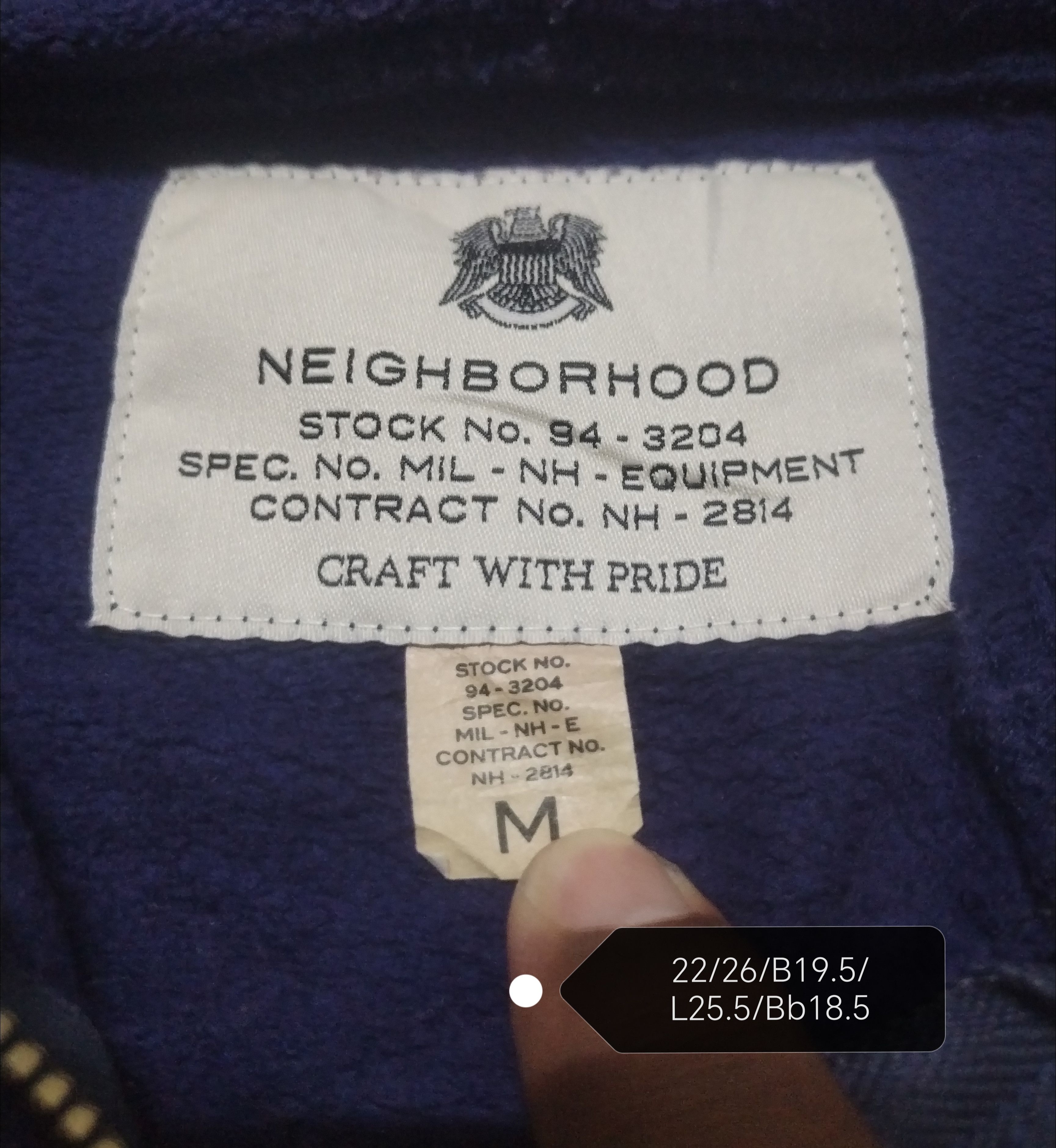 Neighborhood Neighborhood hoodie Size US M / EU 48-50 / 2 - 6 Thumbnail