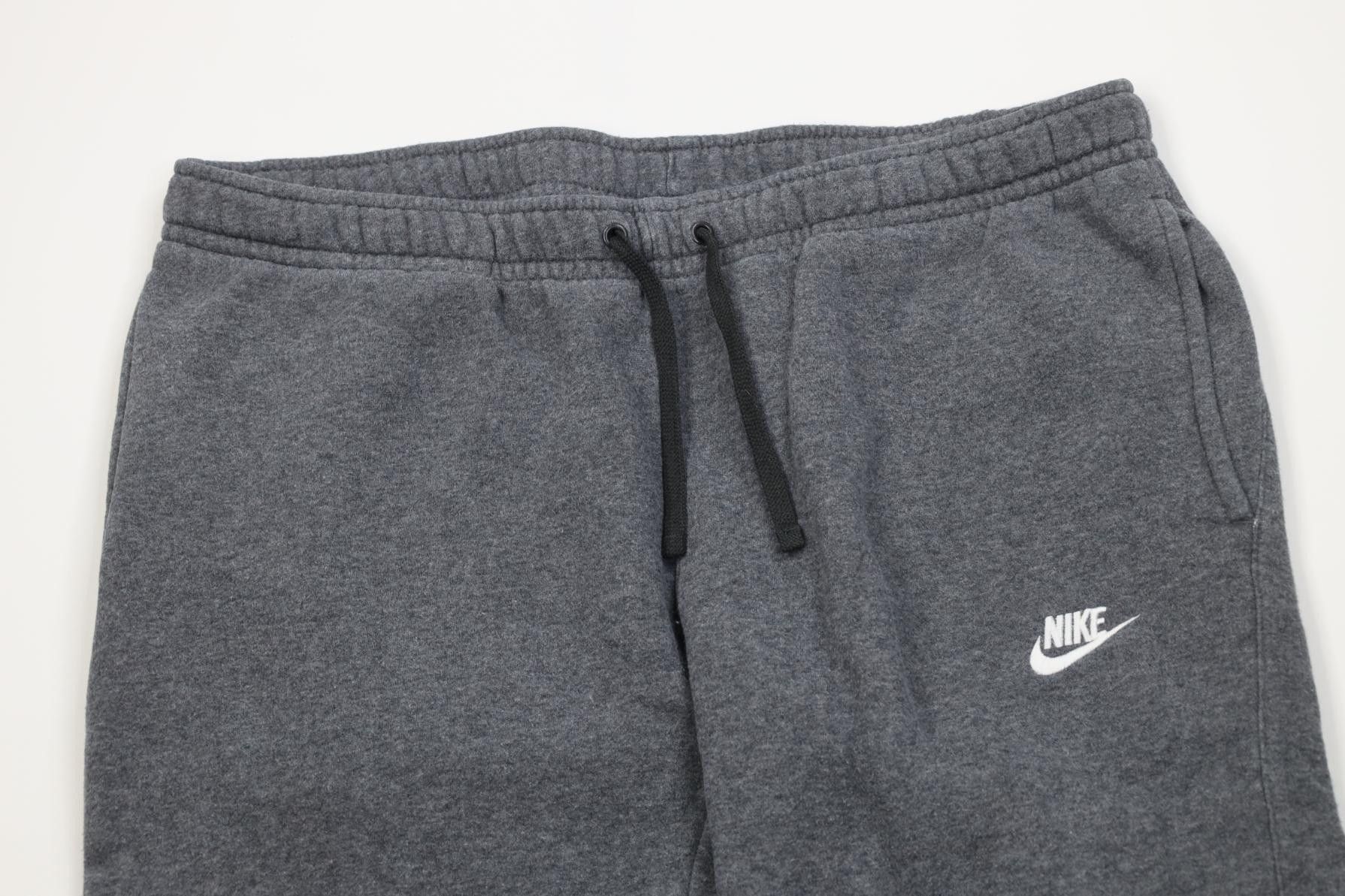 Nike Vintage Y2K Nike Scott Mini Swoosh Wide Leg Sweatpants Gray Size US 38 / EU 54 - 2 Thumbnail