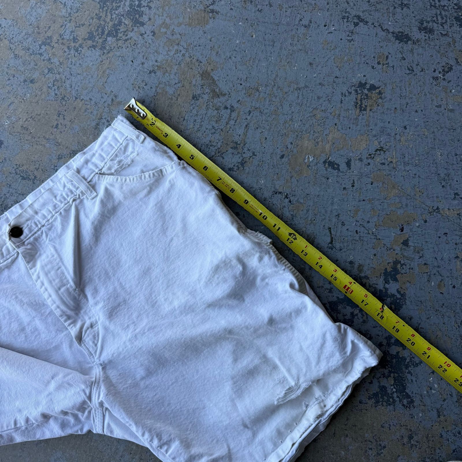 Dickies Vintage Dickies White Painter Carpenter Shorts Size US 38 / EU 54 - 8 Thumbnail