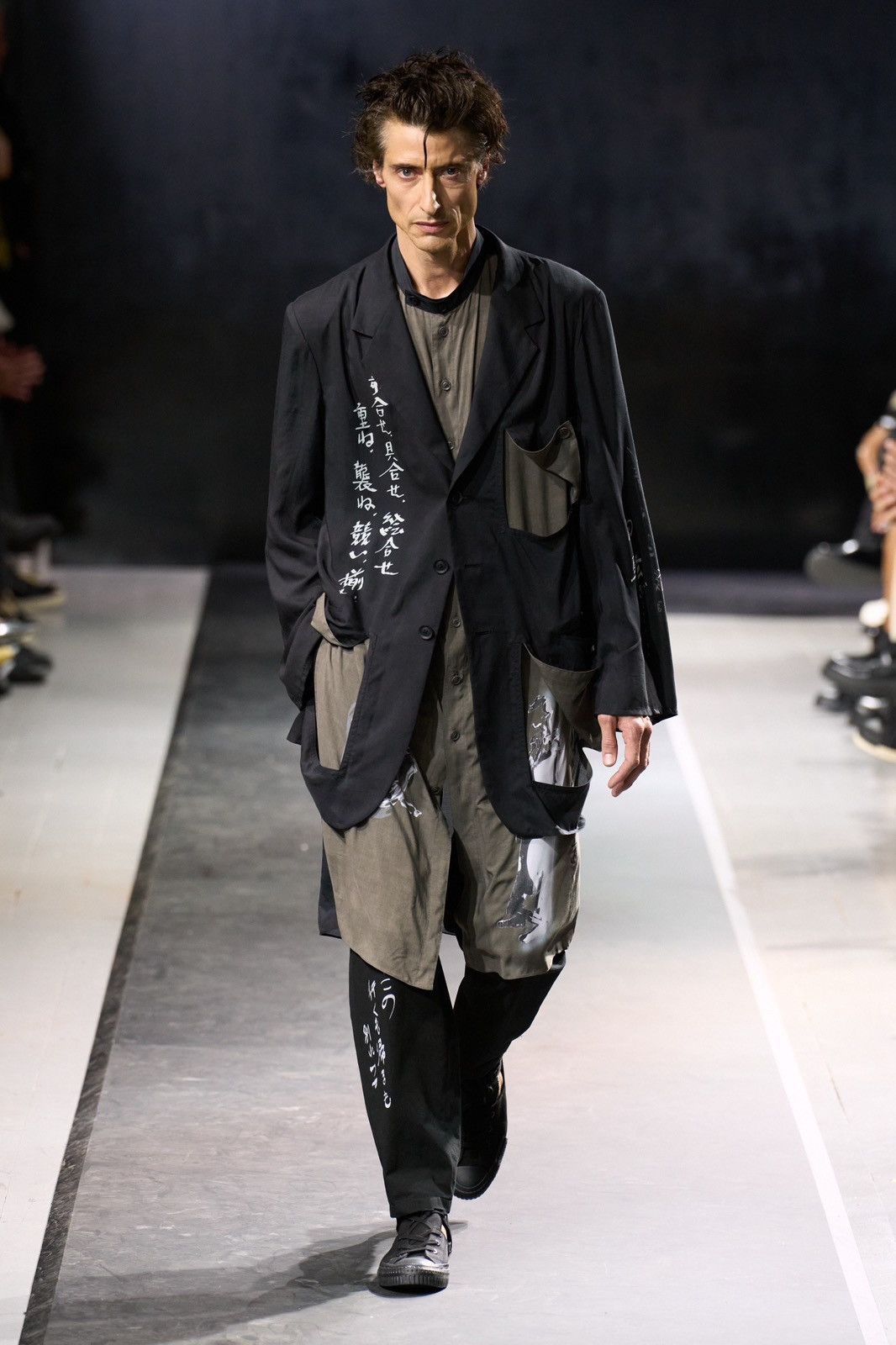 Yohji Yamamoto 25SS Modal Lawn Message Printed Jacket Size US M / EU 48-50 / 2 - 6 Thumbnail