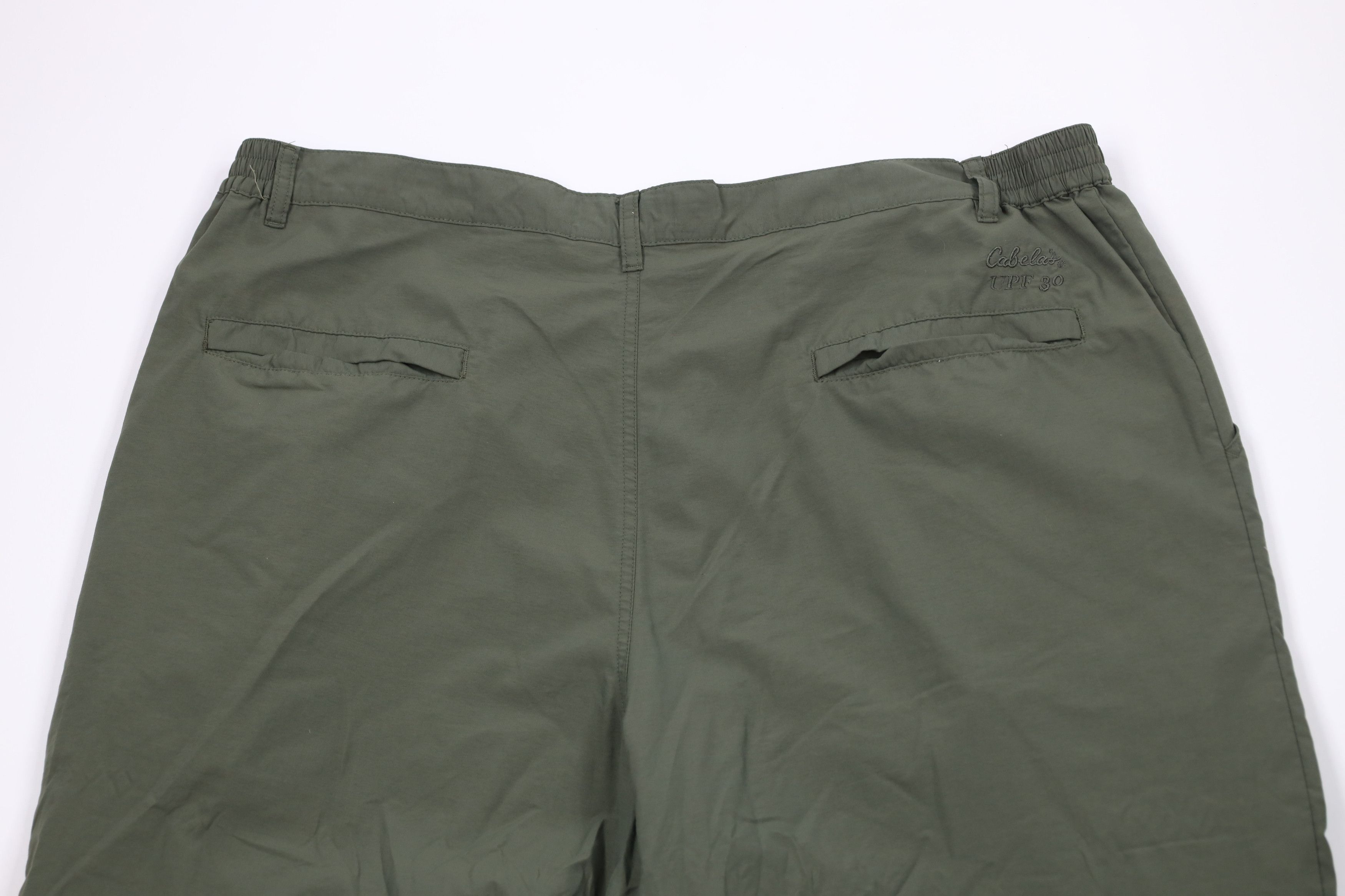Cabelas × Vintage Vintage Cabelas Wide Leg Convertible Pants Shorts Green Size US 40 / EU 56 - 10 Thumbnail