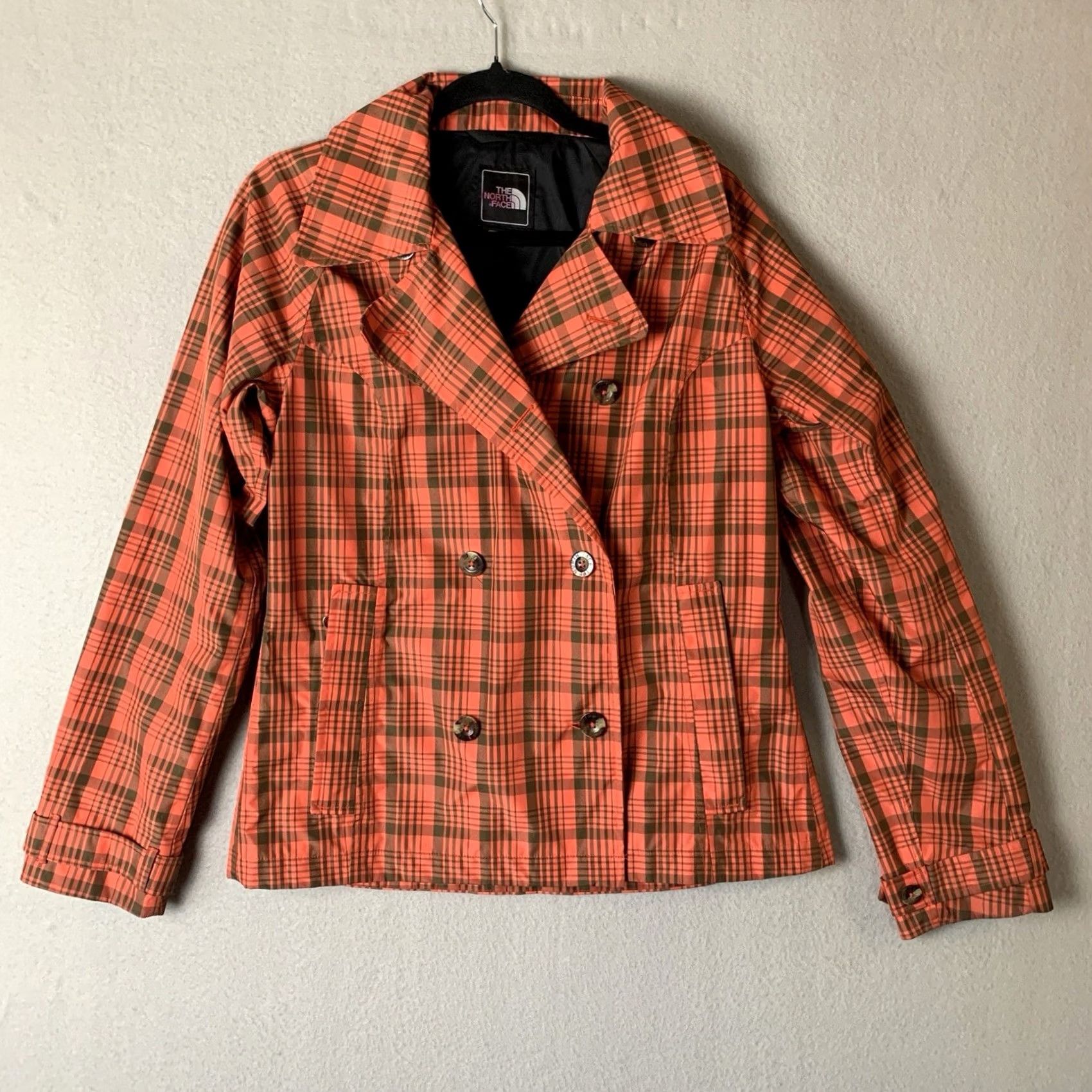 The North Face The North Face Jacket Womens M Plaid Zip Close Double Breasted HyVent Waterproof Short Sleeve Long Sleeve Casual Travel Workwear Size M / US 6-8 / IT 42-44 - 2 Thumbnail