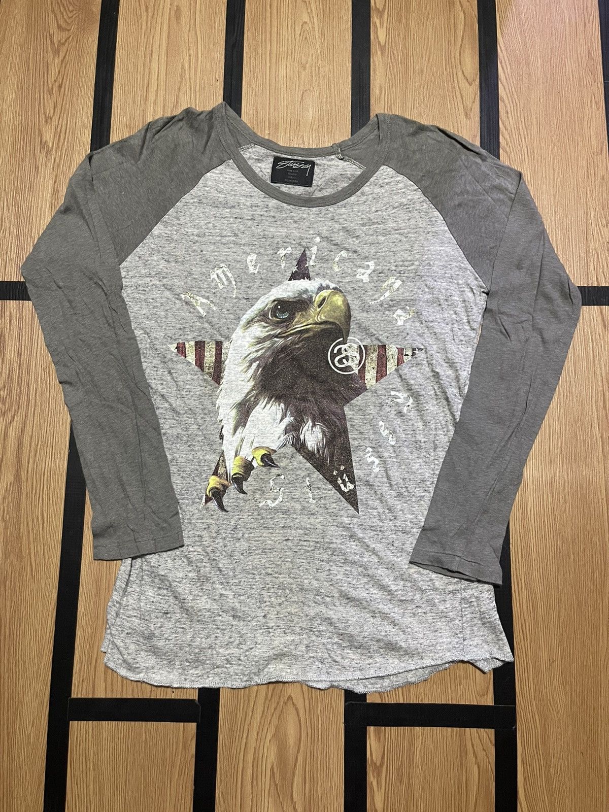 Stussy Stussy Raglan Thermal Long Sleeve Crew 'Desert Camo