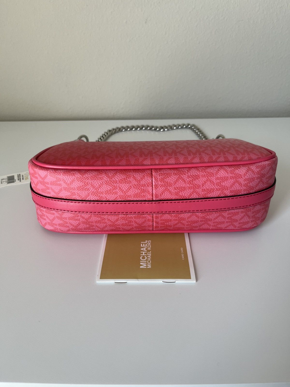 Michael Kors Michael Kors Jet Set Travel Large Pouchette Crossbody Size ONE SIZE - 5 Thumbnail