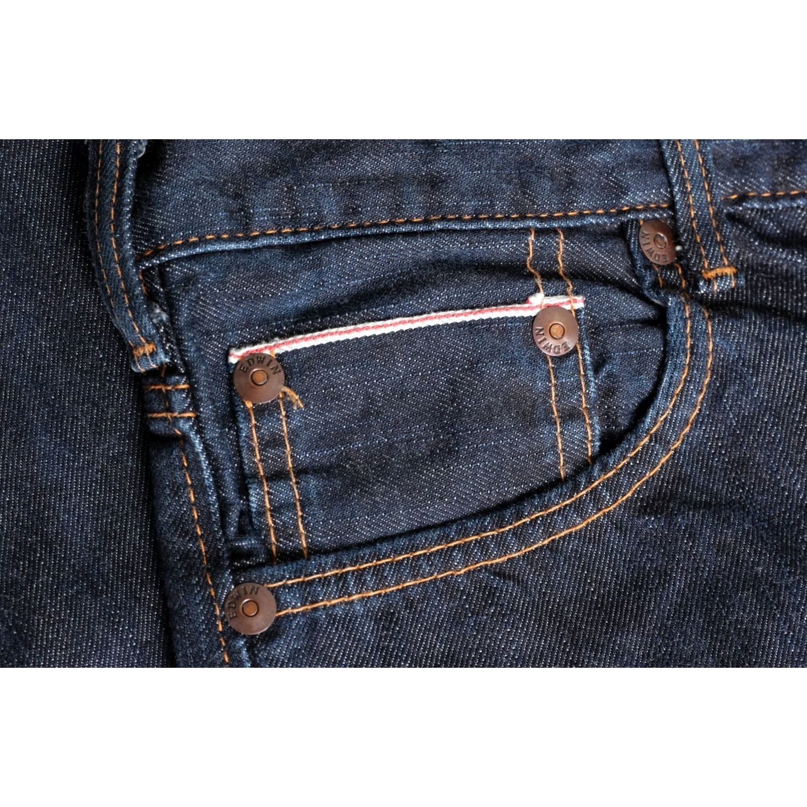 Edwin EDWIN SK505 Jeans Men W28 L33 Made in JAPAN Straight Fit Size US 28 / EU 44 - 6 Thumbnail