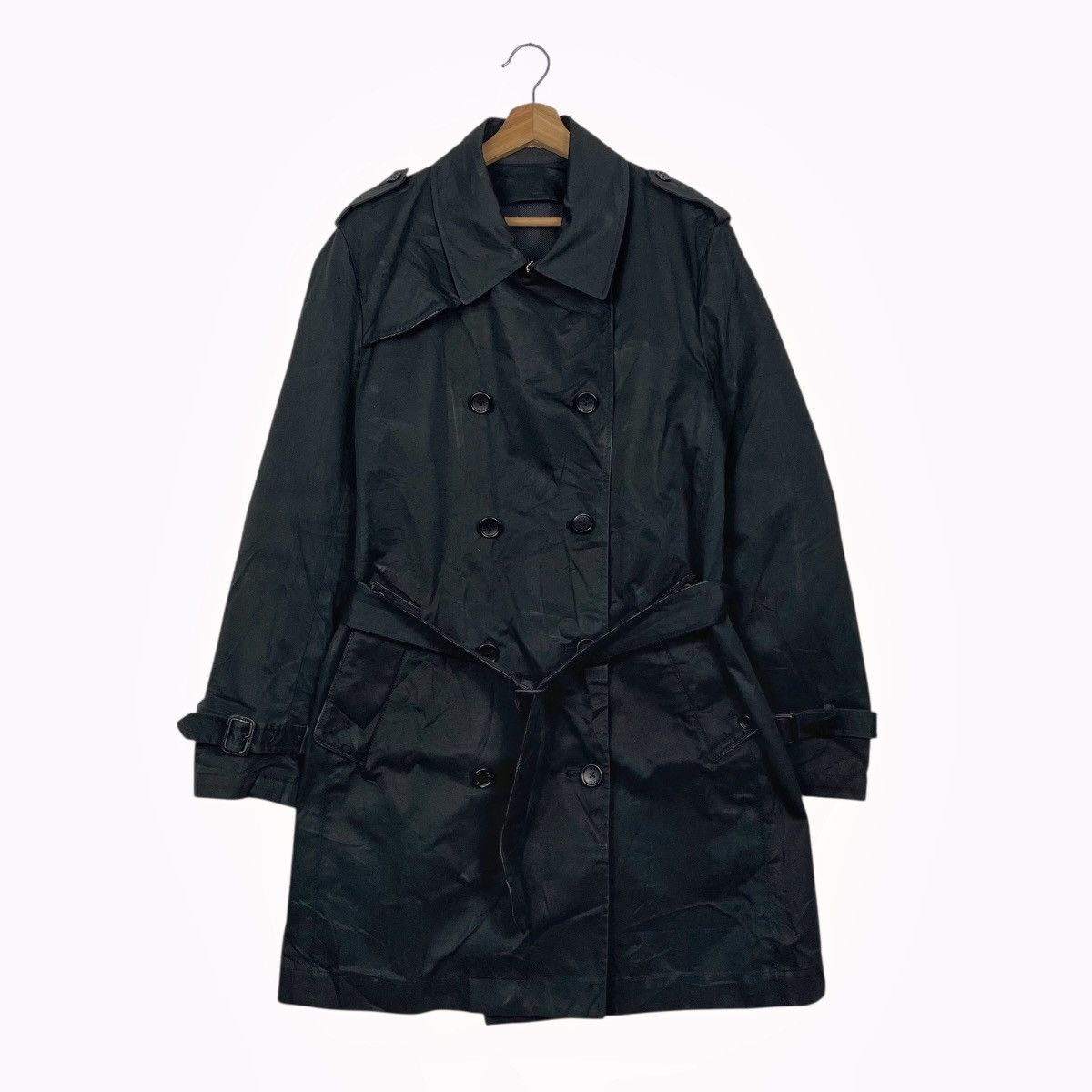 Takeo Kikuchi Takeo Kikuchi Double Breasted Trench Coat Size L / US 10 / IT 46 - 1 Thumbnail