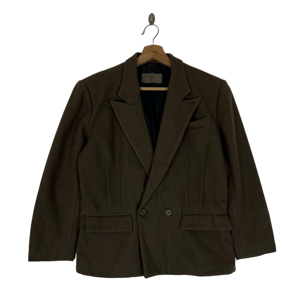 🔥VINTAGE CROPPED WOOL JACKET Y’S YOHJI YAMAMOTO
