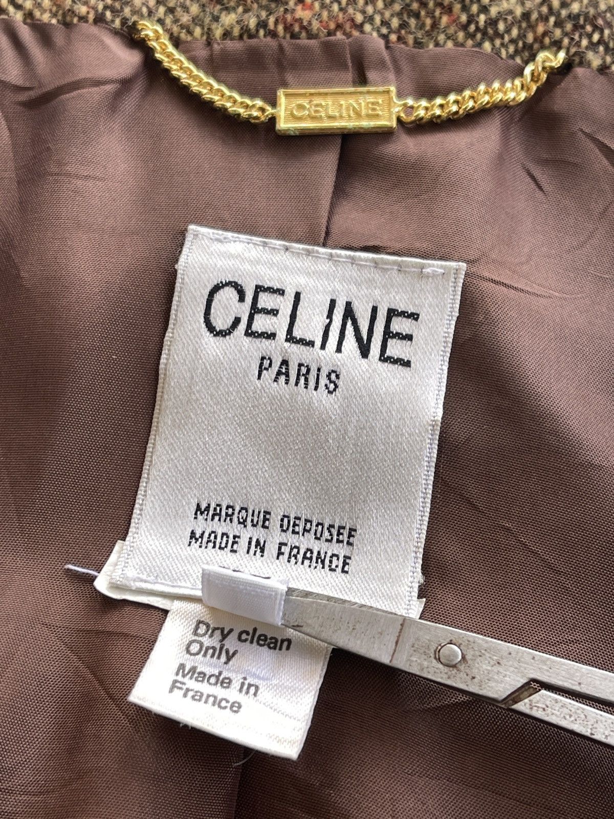 Celine Celine Luxury Wool Tweed Coats Size M / US 6-8 / IT 42-44 - 11 Thumbnail