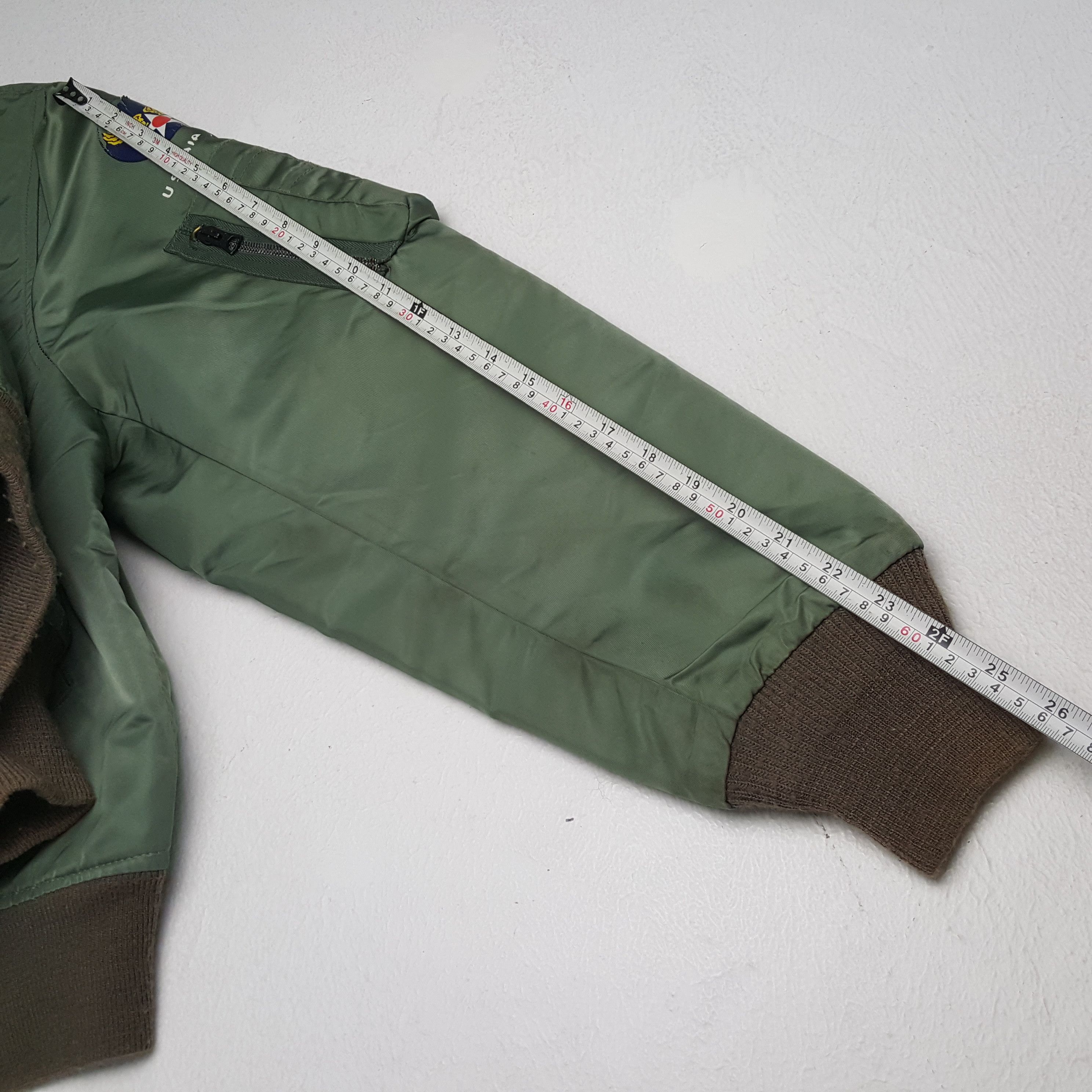 Vintage US AIR FORCE X Custom Art If Six Was Nine Style Jacket Size US L / EU 52-54 / 3 - 6 Thumbnail