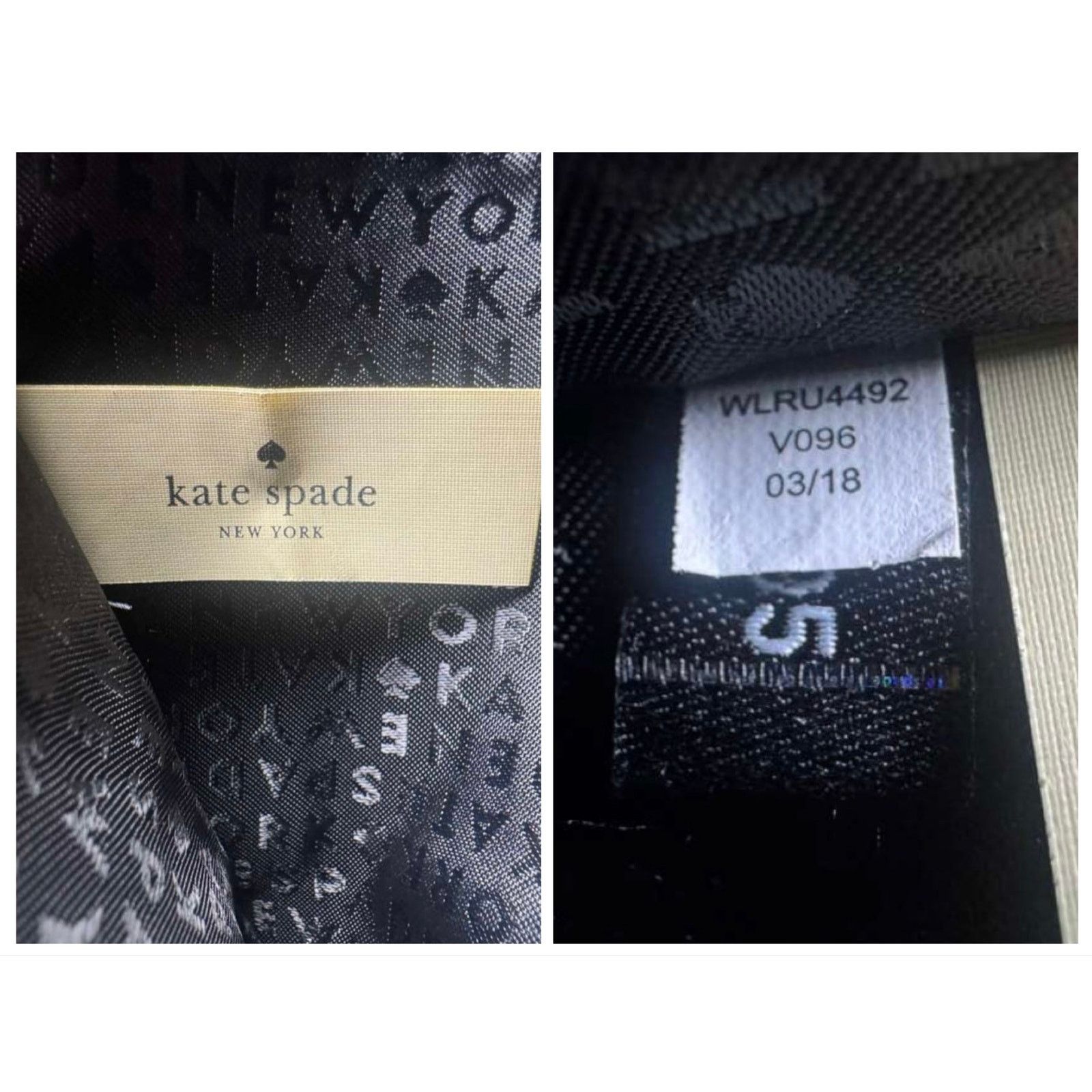 Kate Spade Kate Spade Black Pebbled Leather Wallet Size ONE SIZE - 6 Thumbnail