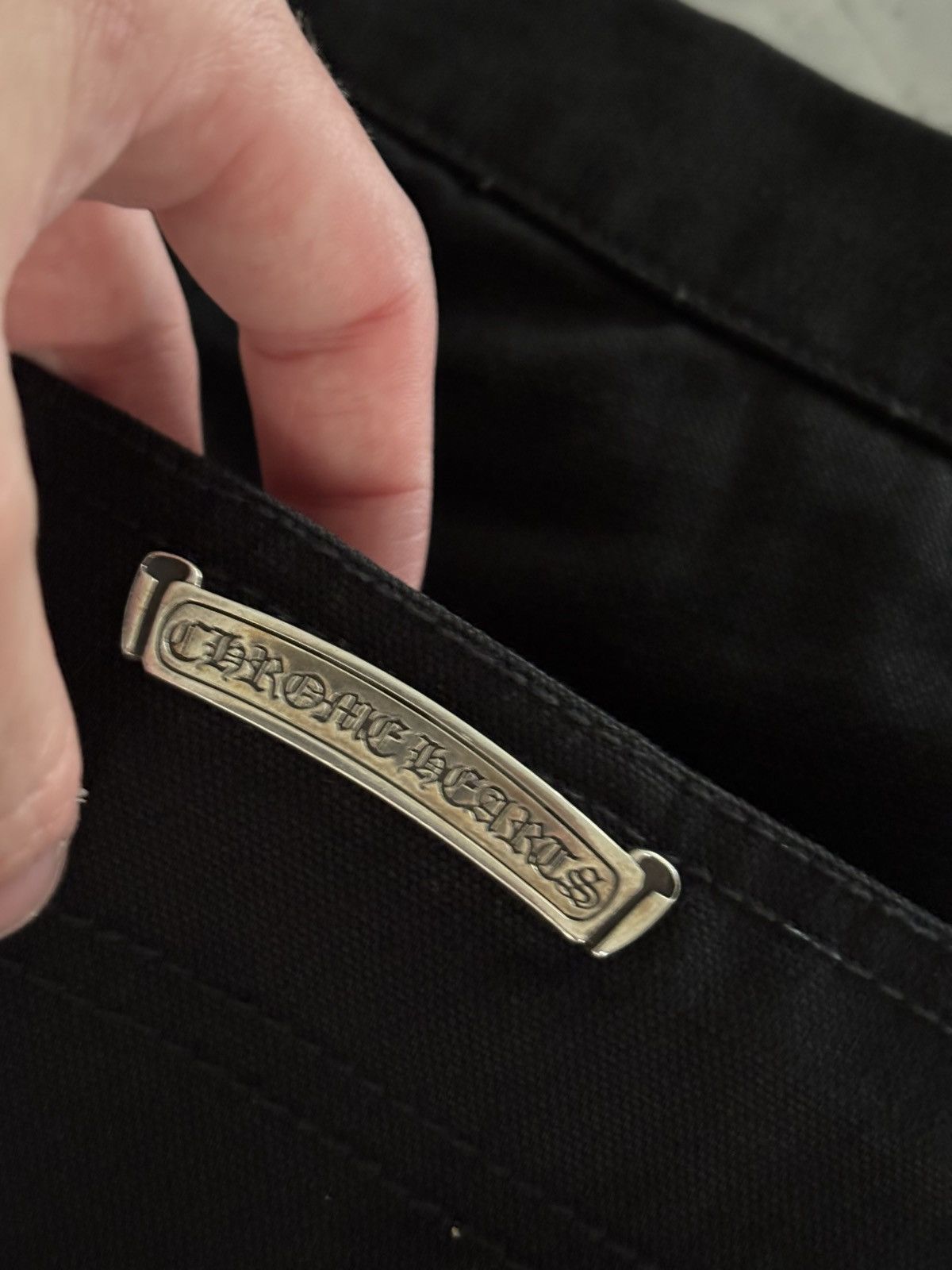 Chrome Hearts Chrome Hearts Double Knee Carpenters Size US 33 - 8 Thumbnail
