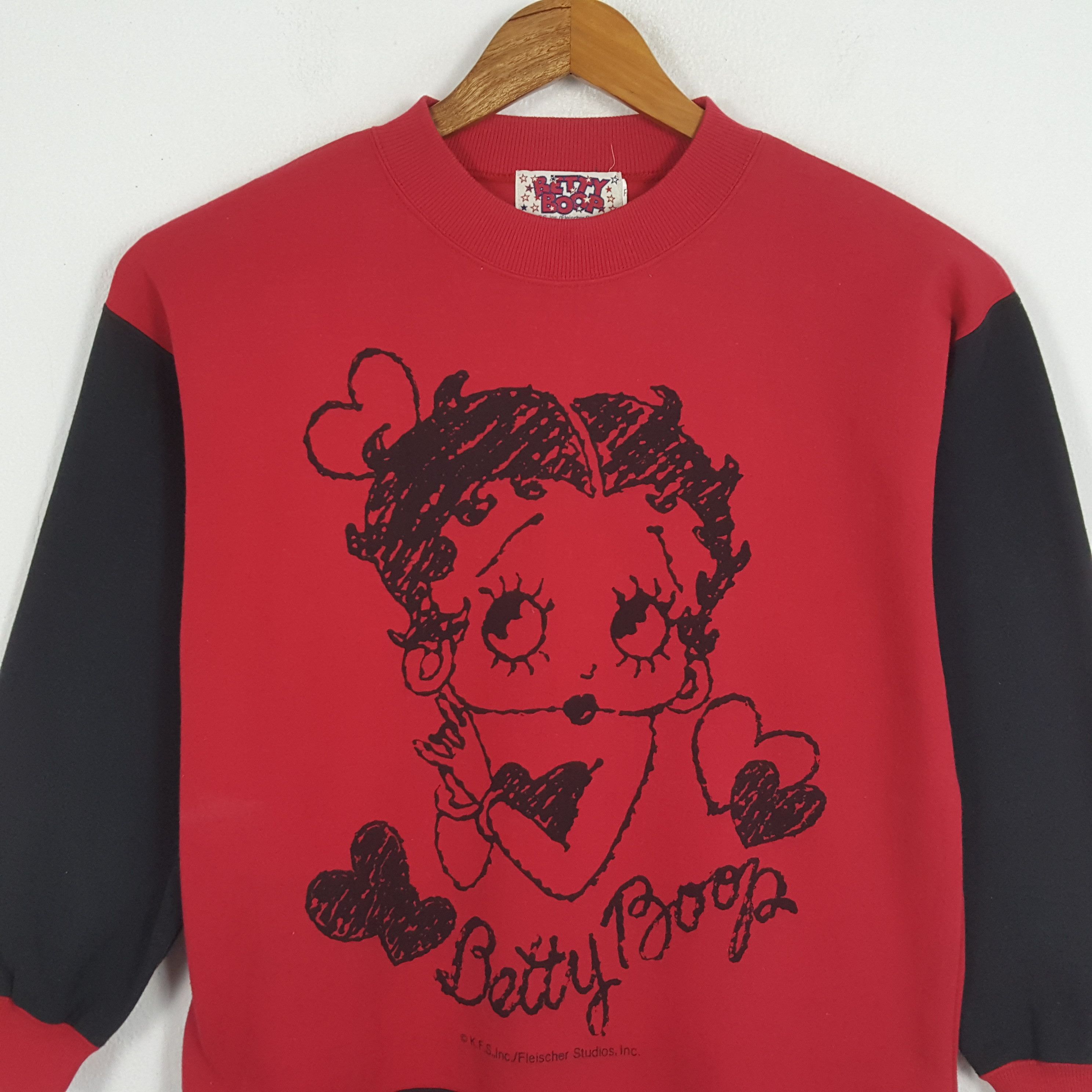 Cartoon Network × Vintage Vintage BETTY BOOP Sexy Cartoon Characters Sweatshirts Size US M / EU 48-50 / 2 - 2 Thumbnail